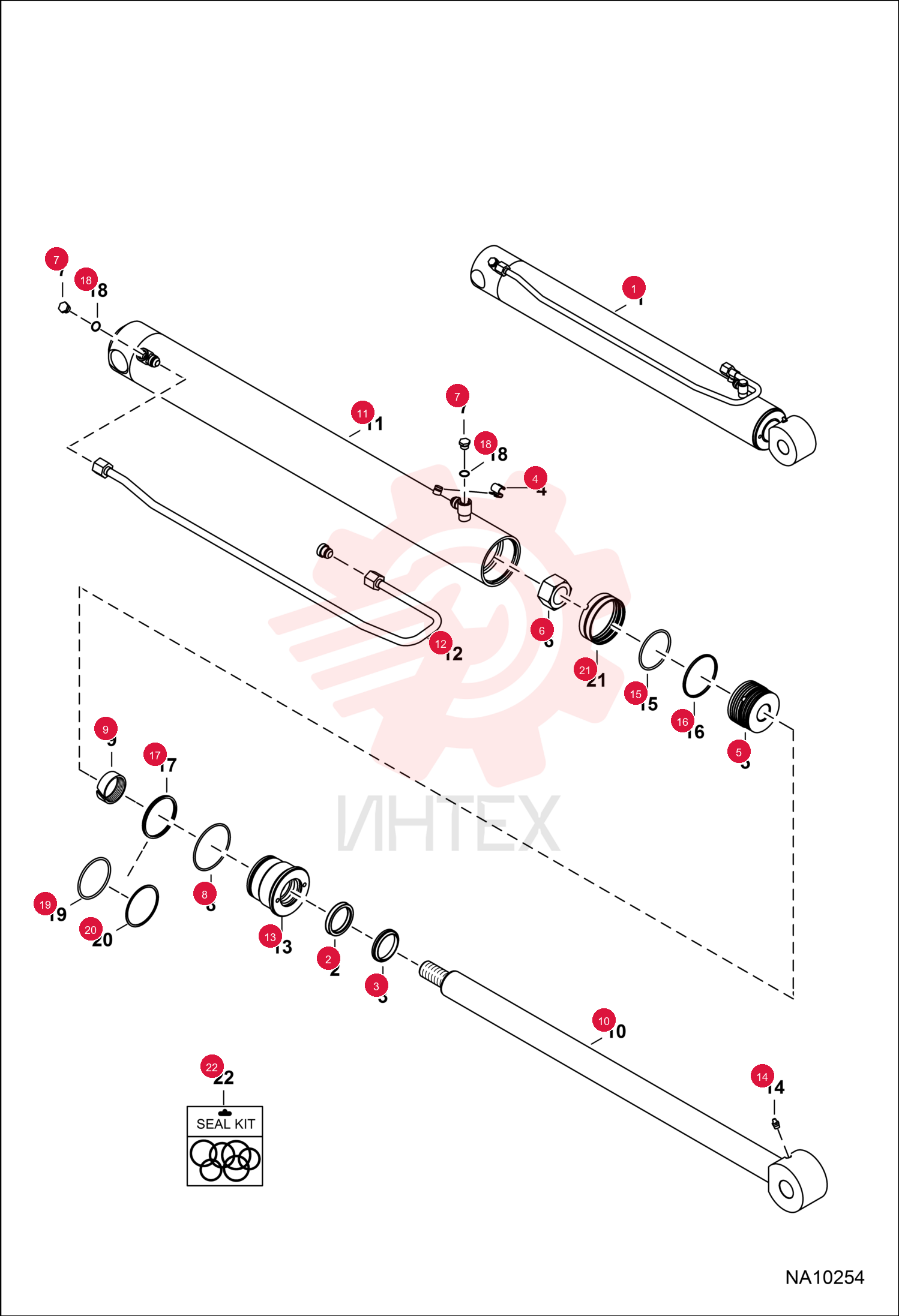 CYLINDER, HYD 7245374