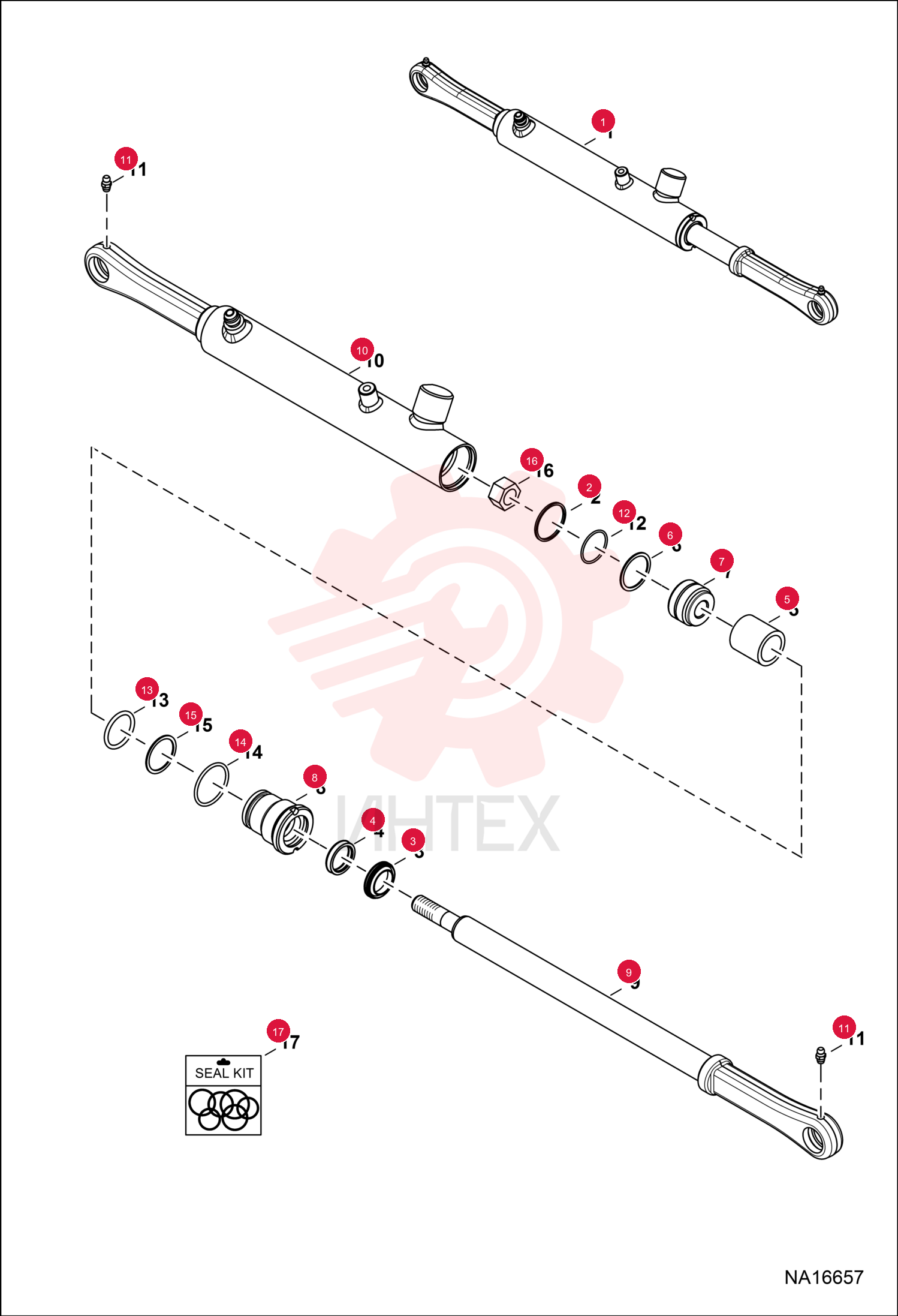 CYLINDER HYDRAULIC 7362530