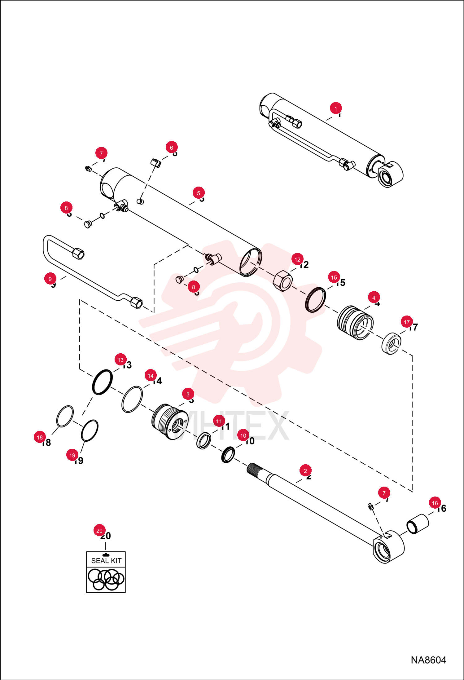 CYLINDER, TILT 7235736