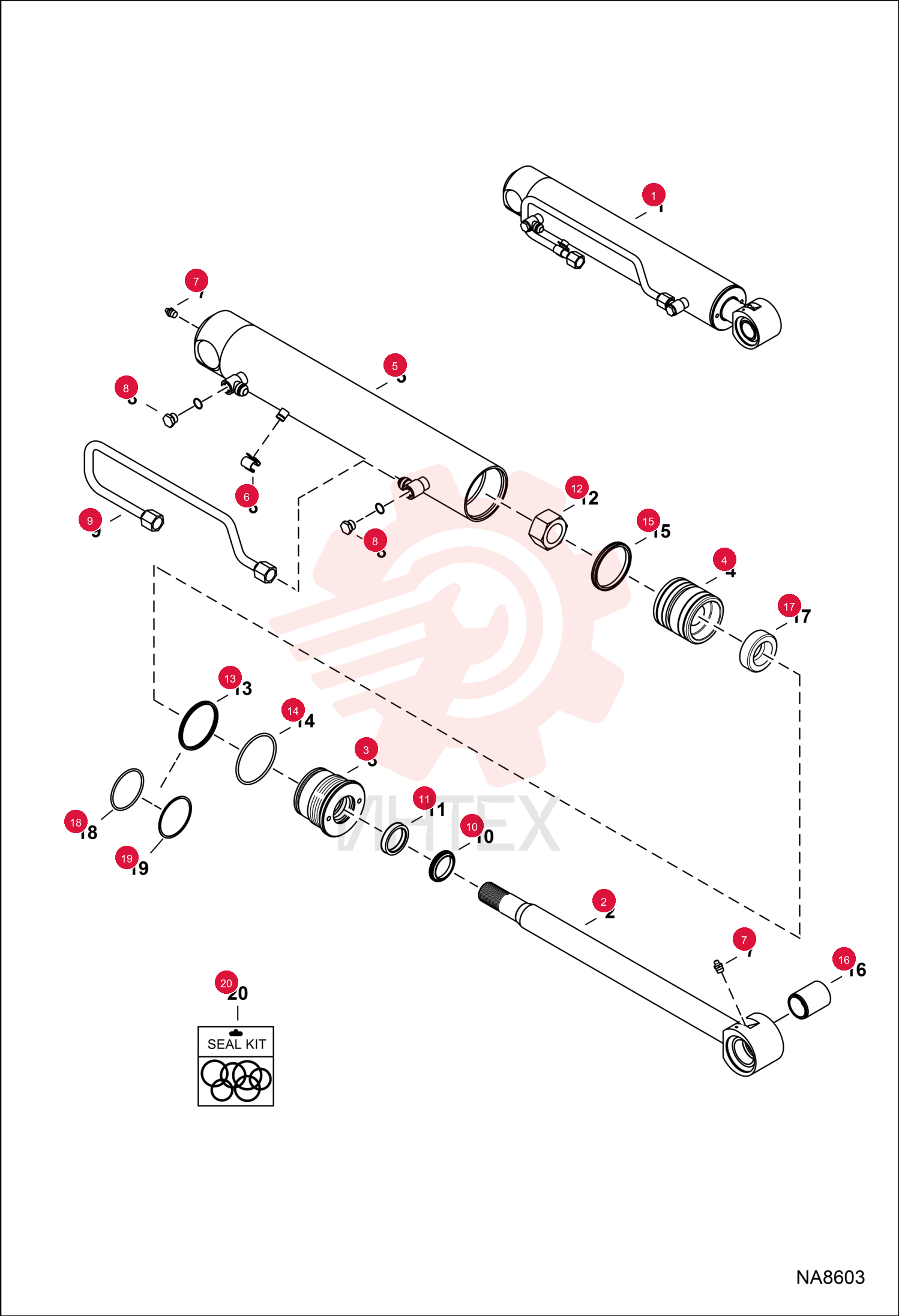 CYLINDER, TILT 7235738