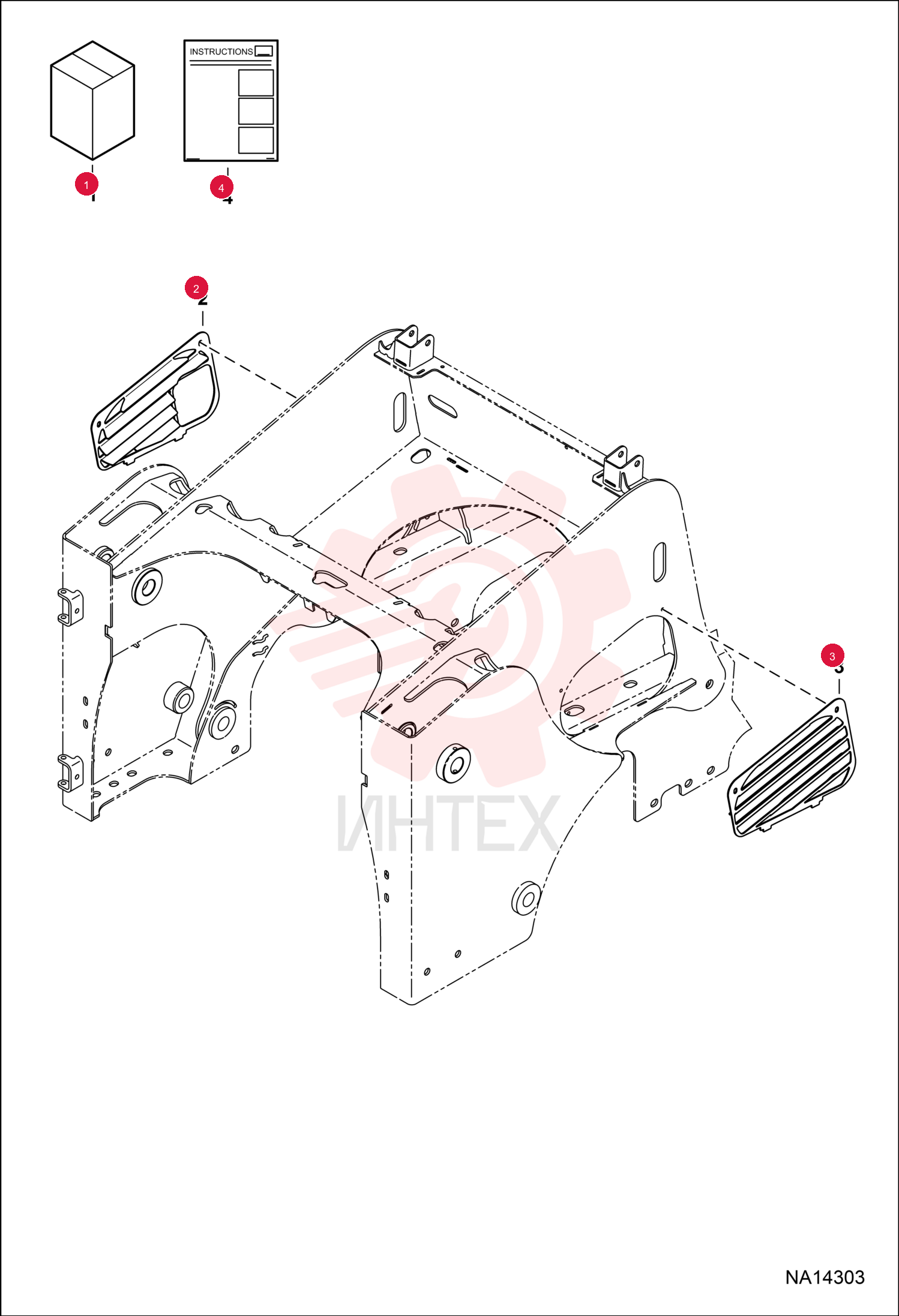 DEFLECTOR LH 7328752