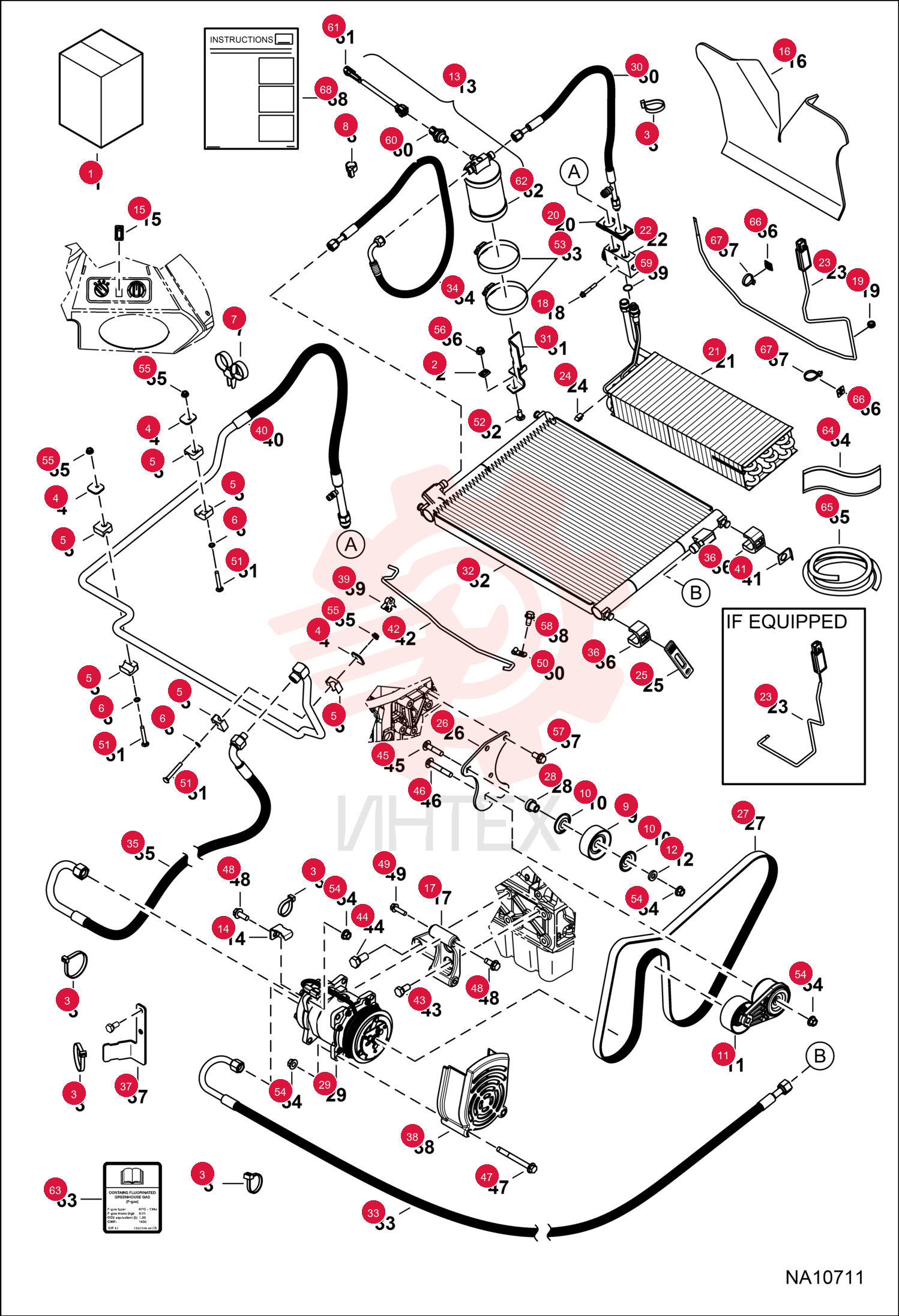 KIT, A/C 7252056