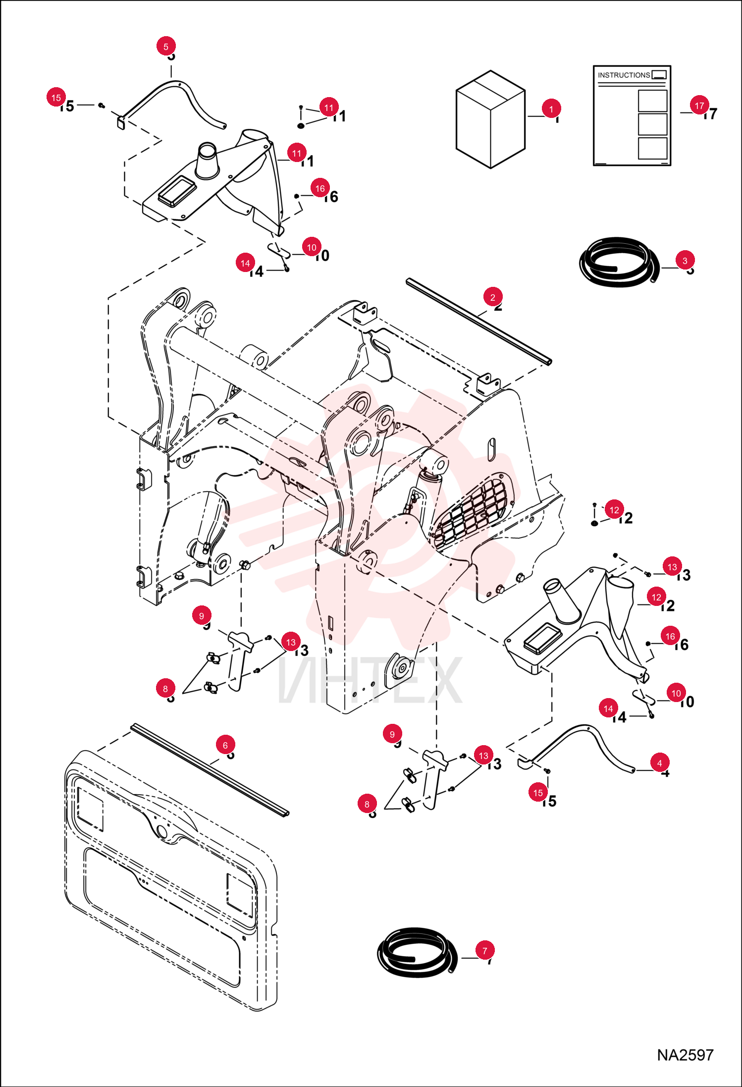 KIT, ENG COMP SEAL 7190789