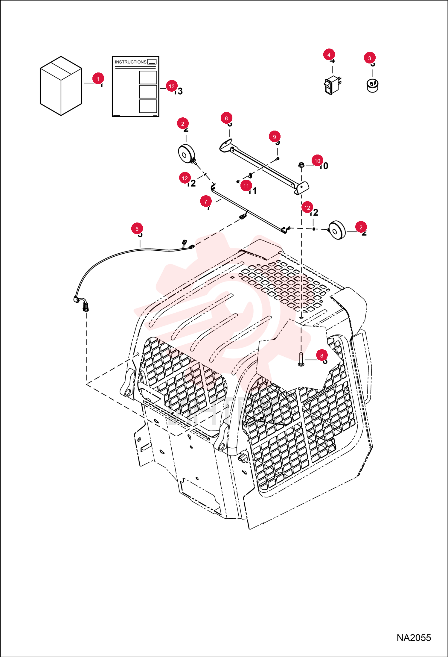 KIT, FLASHER 4-WAY