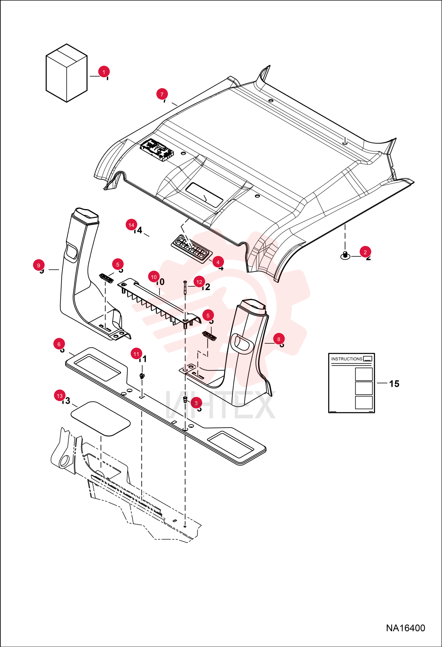 KIT HEADLINER DLX 7358171
