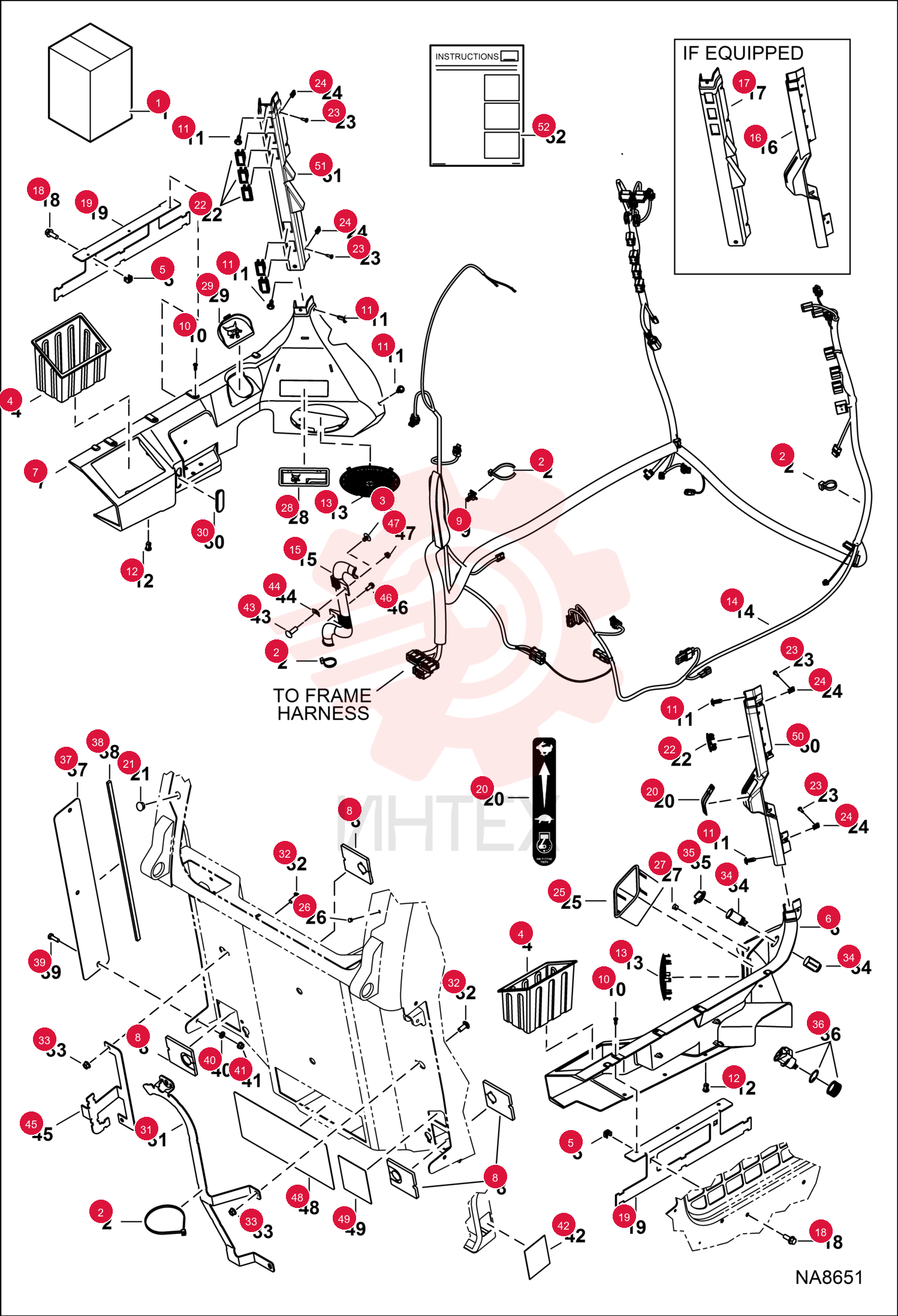 KIT INTERIOR DLX 7241484
