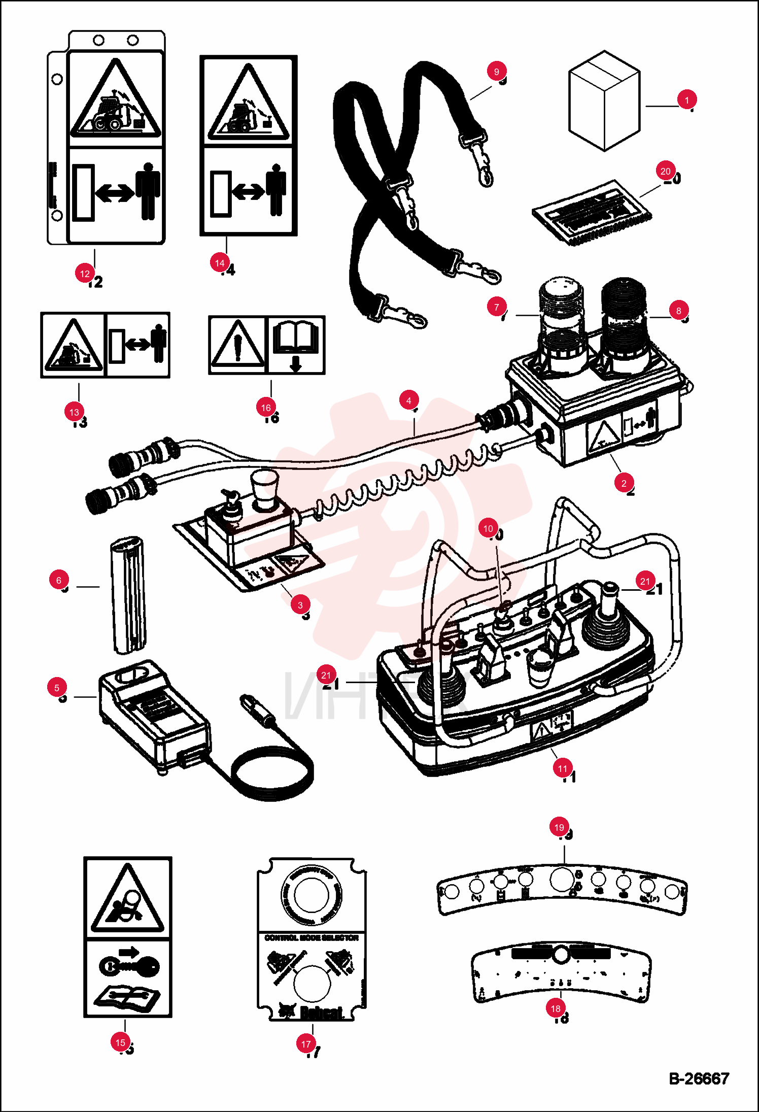 KIT, REMOTE CONTROL 7185234