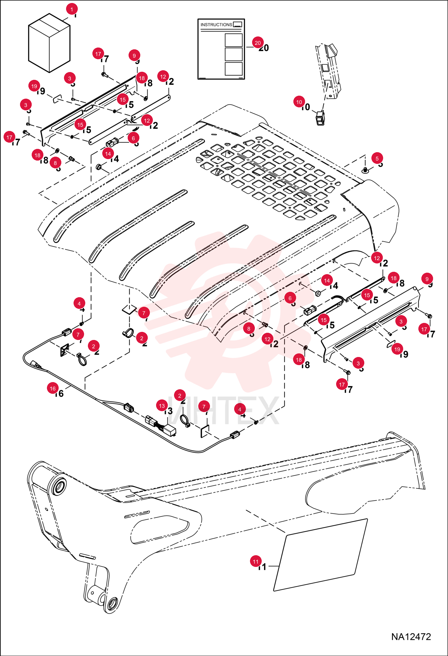 KIT, SIDE LIGHT 7256348
