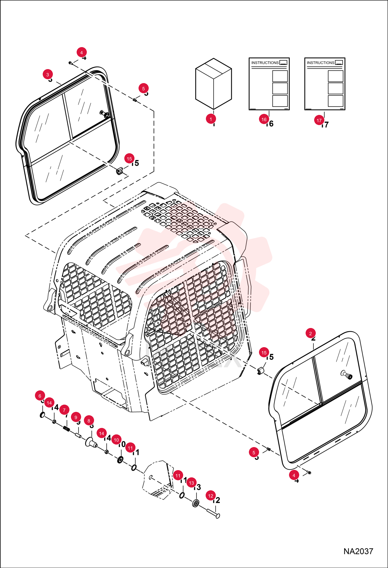 KIT, WINDOW SIDE 7128342