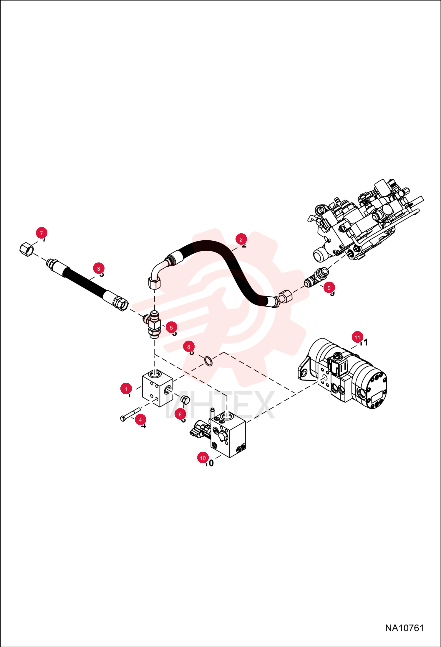 MANIFOLD, OUTLET PUMP 7226207