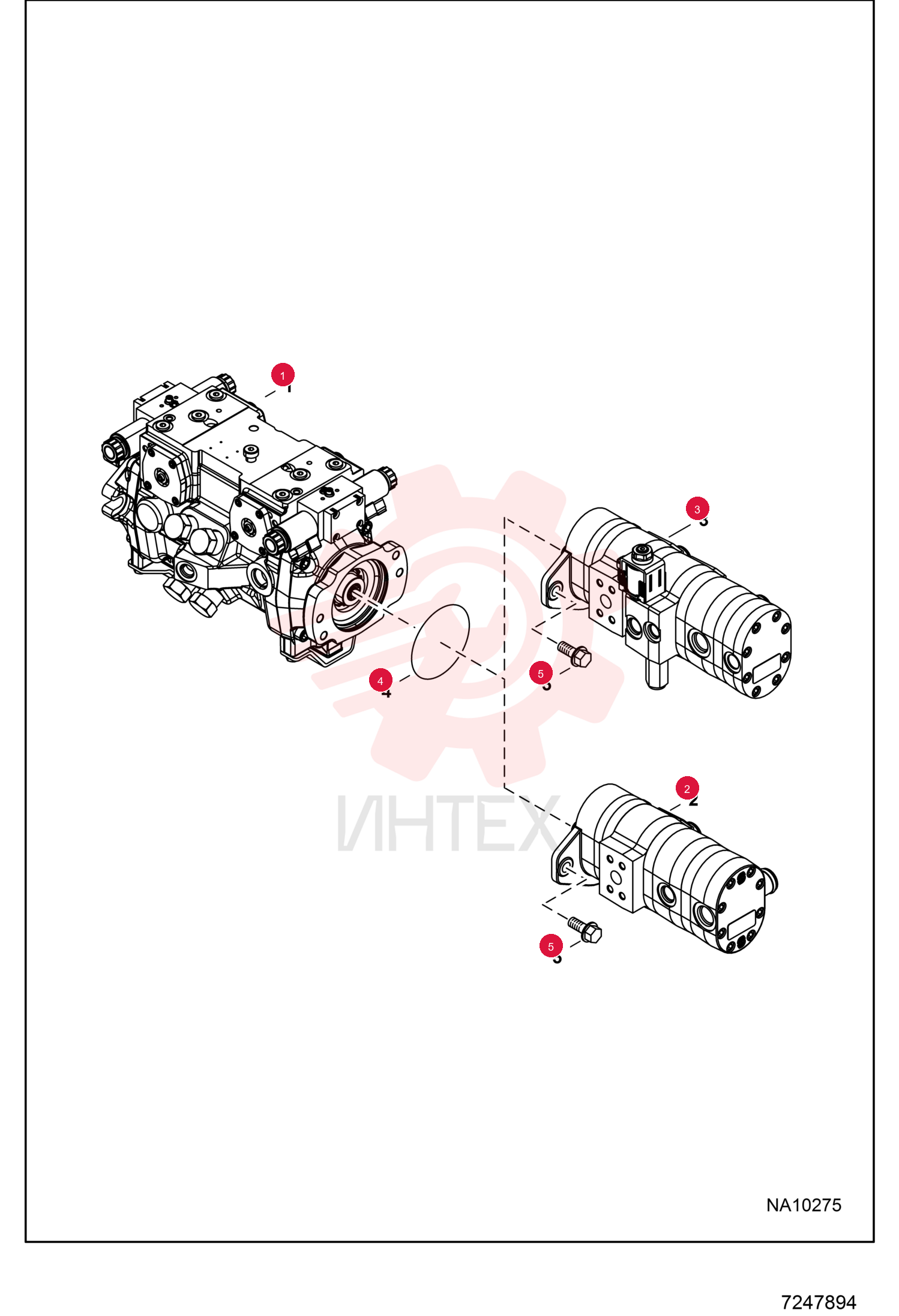 PUMP, GEAR 7010317 (1)