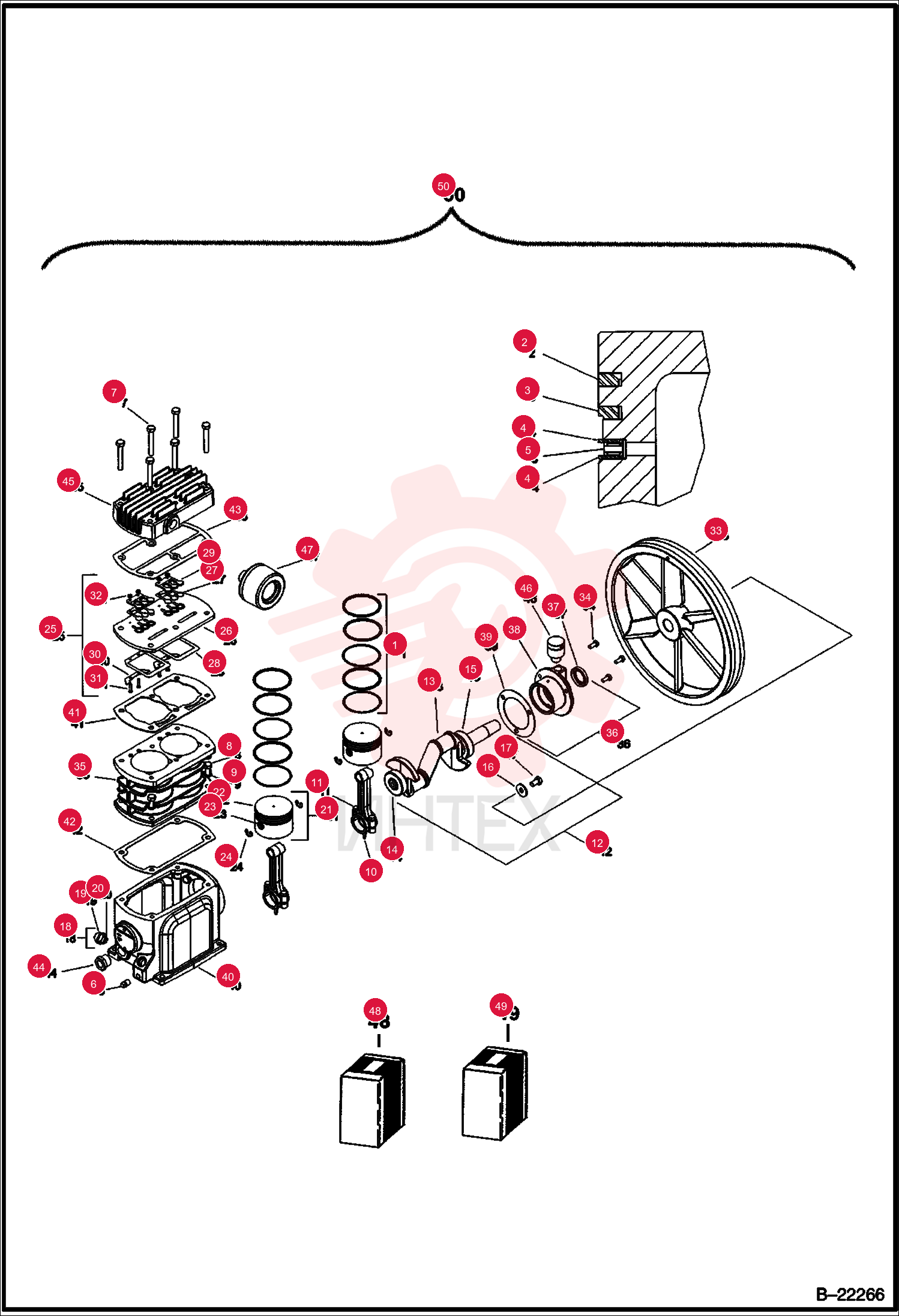 PISTON RING SET IR32307092 (1)