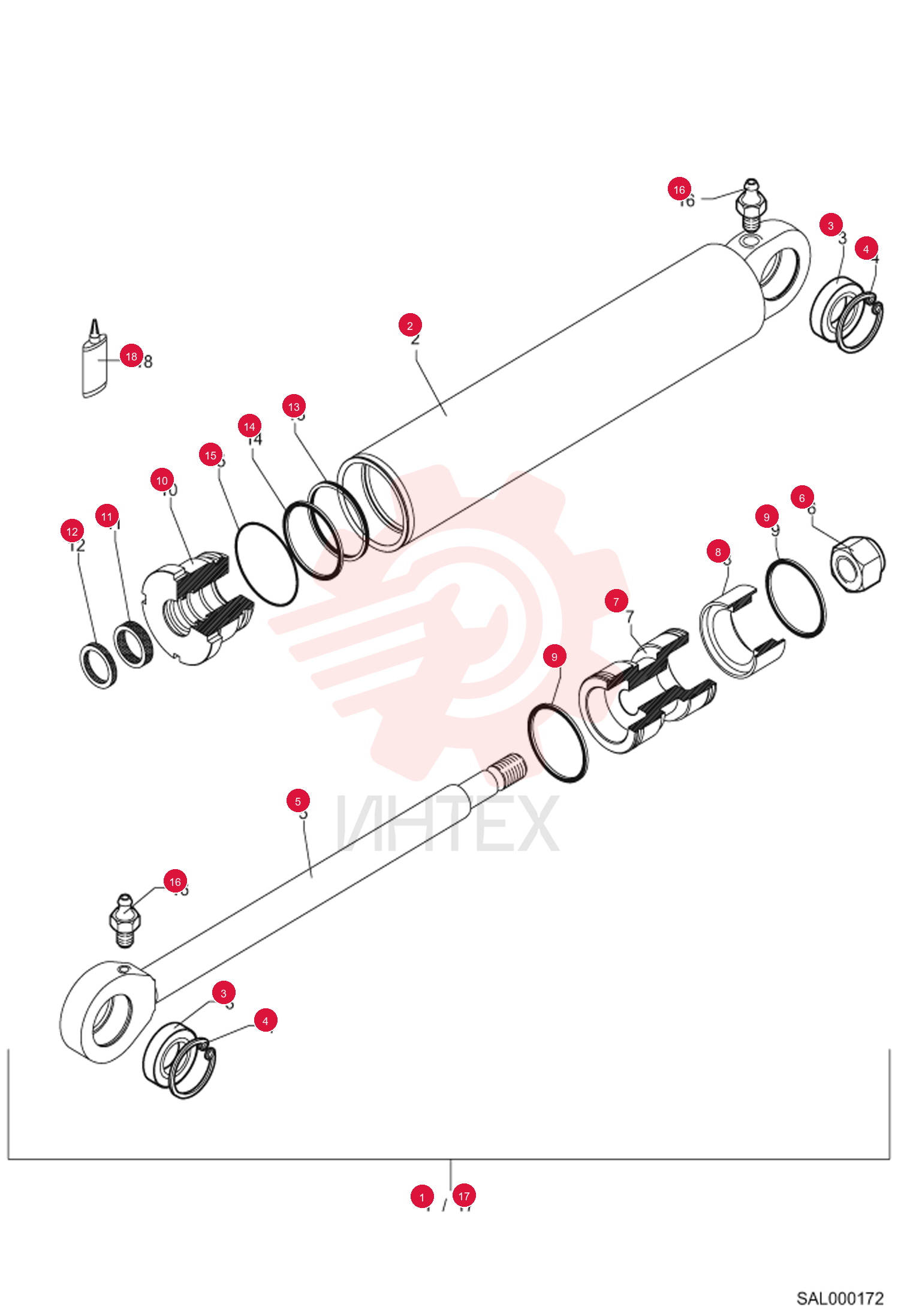CYLINDER, HYD CPL 6500507500 (1)
