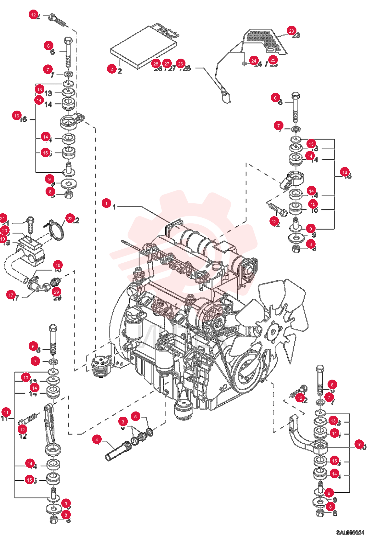 DIESEL ENGINE 5411662206