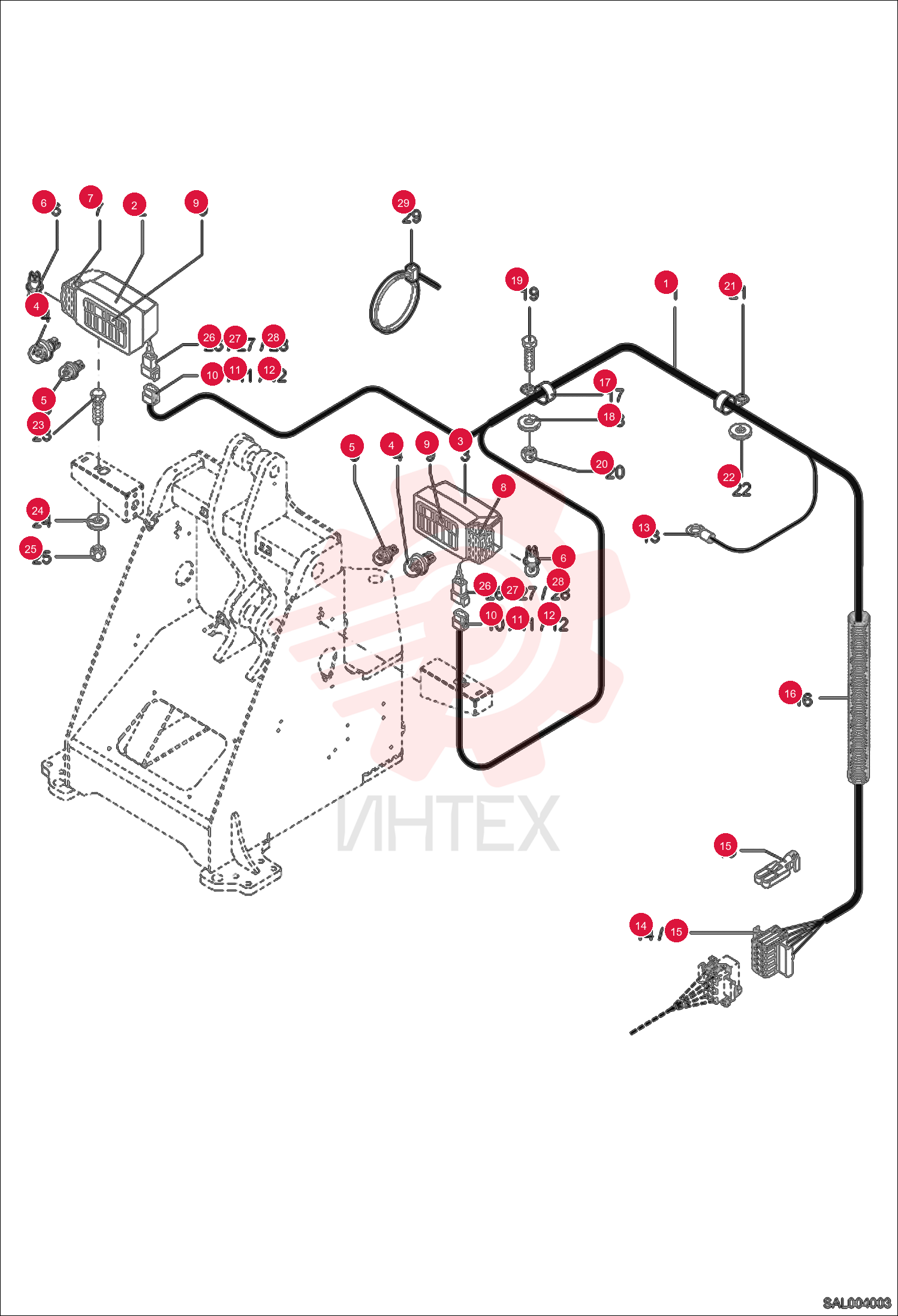 HARNESS, WIRE FRONT 5110662034 (2)
