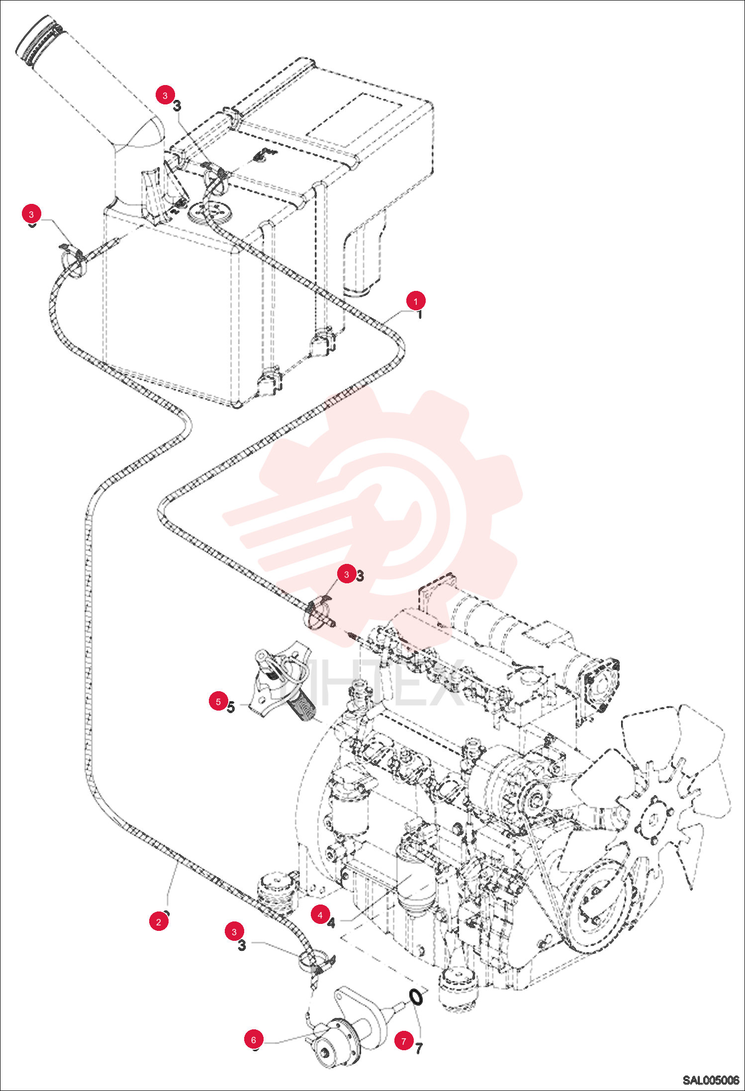 HOSE, FUEL 0396515076