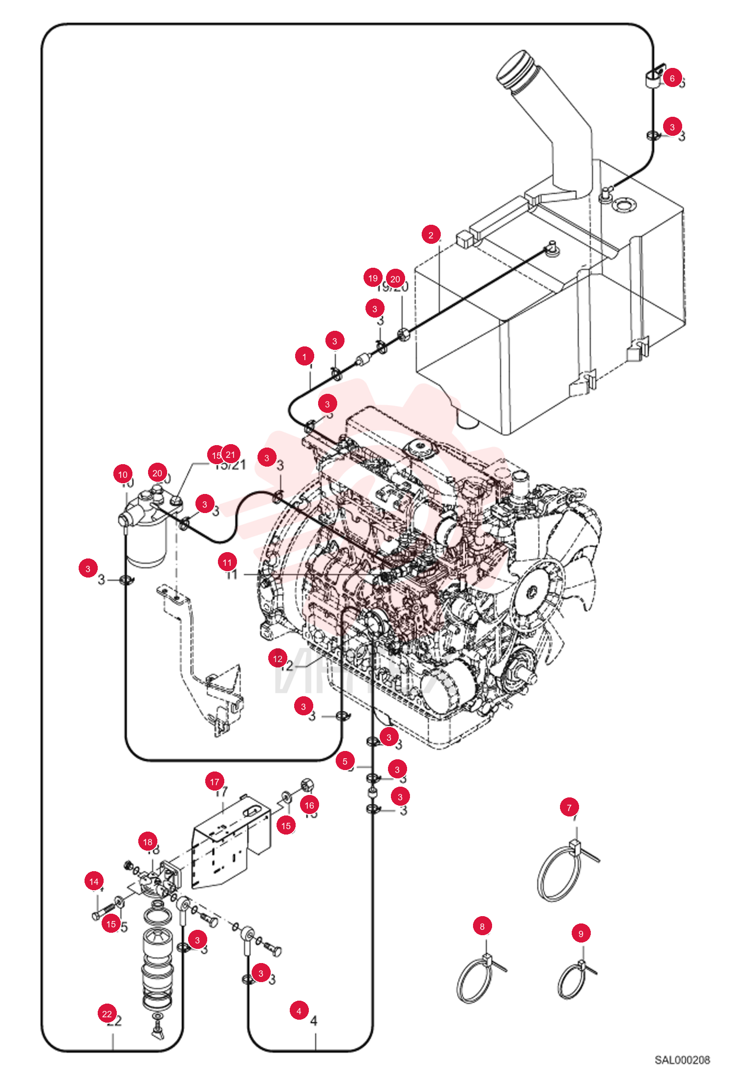 HOSE 6451815073