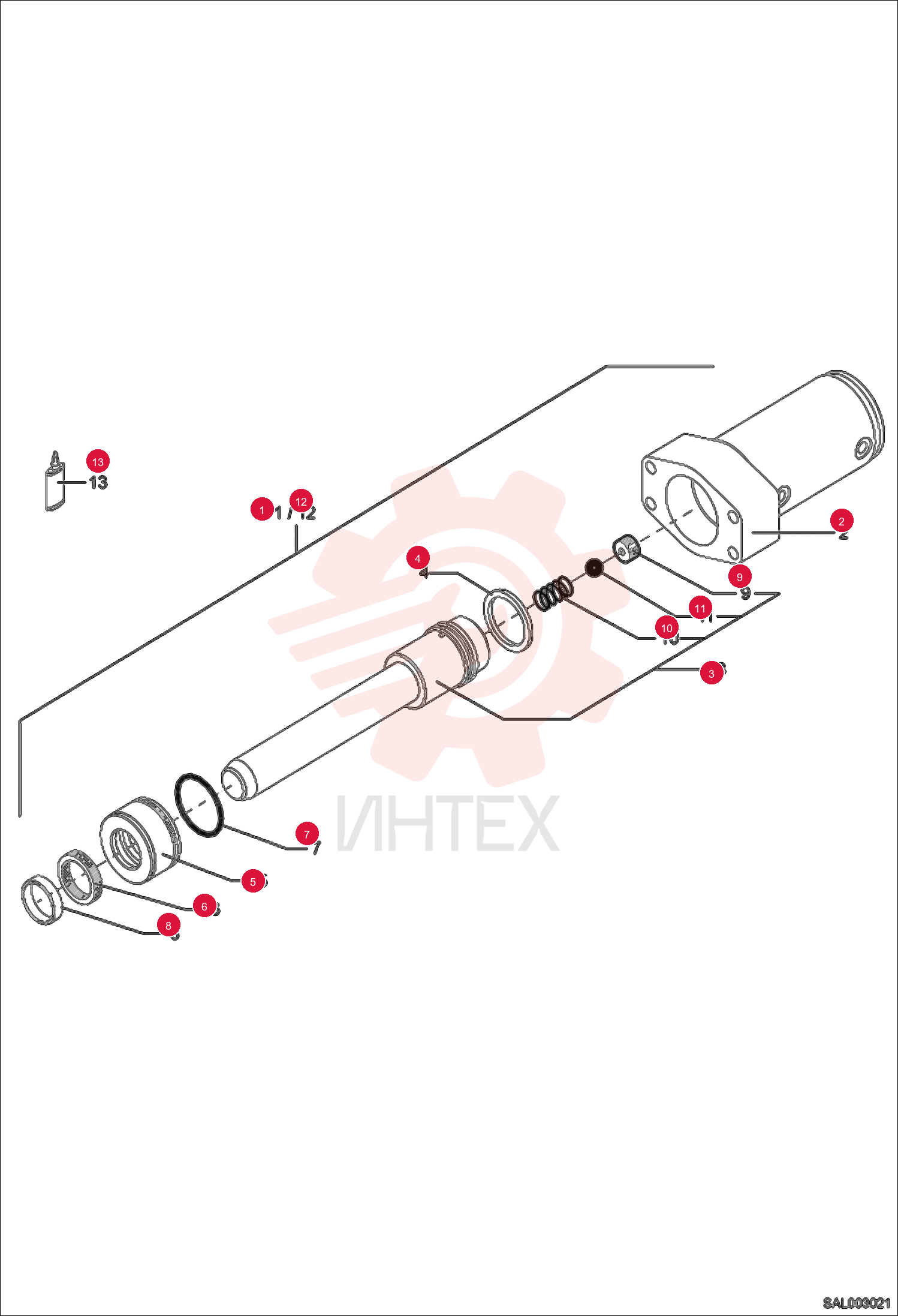 HYDRAULIC ZYLINDER 6502115100 (2)