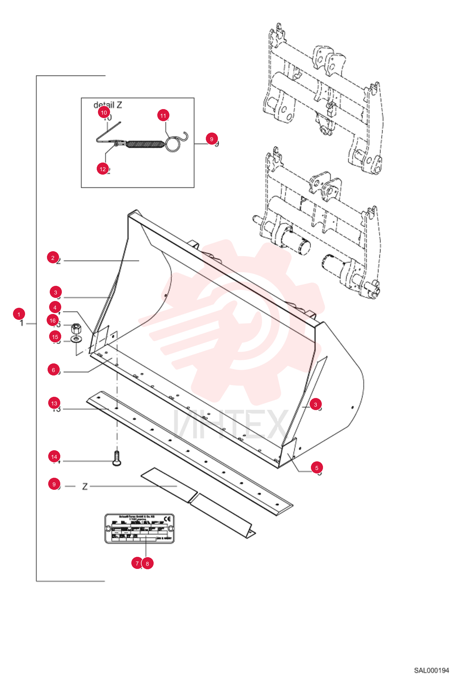 LIGHT MATERIAL BUCKET 6451207000 (1)