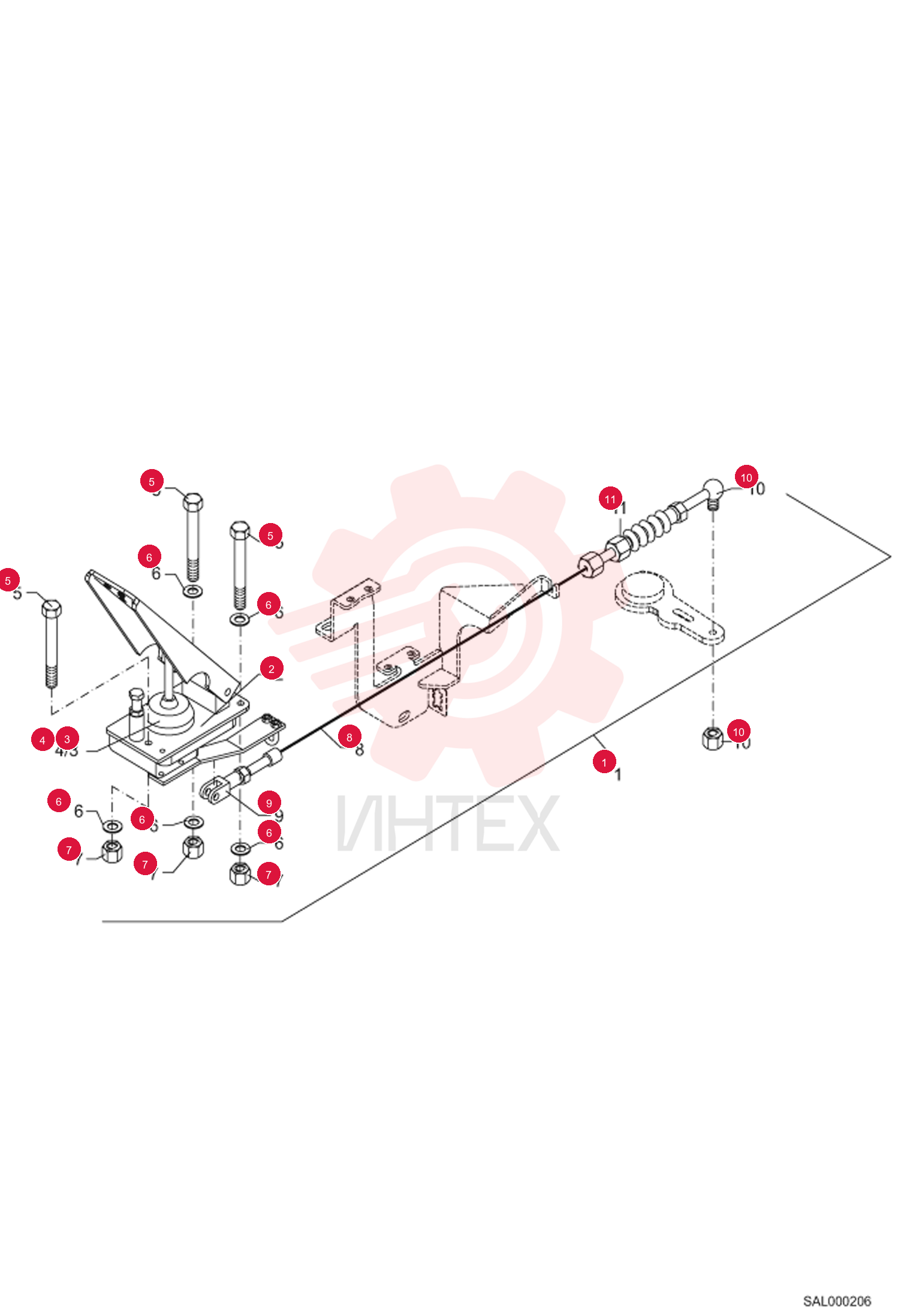 PEDAL, ACCELERATOR 5692657875 (1)
