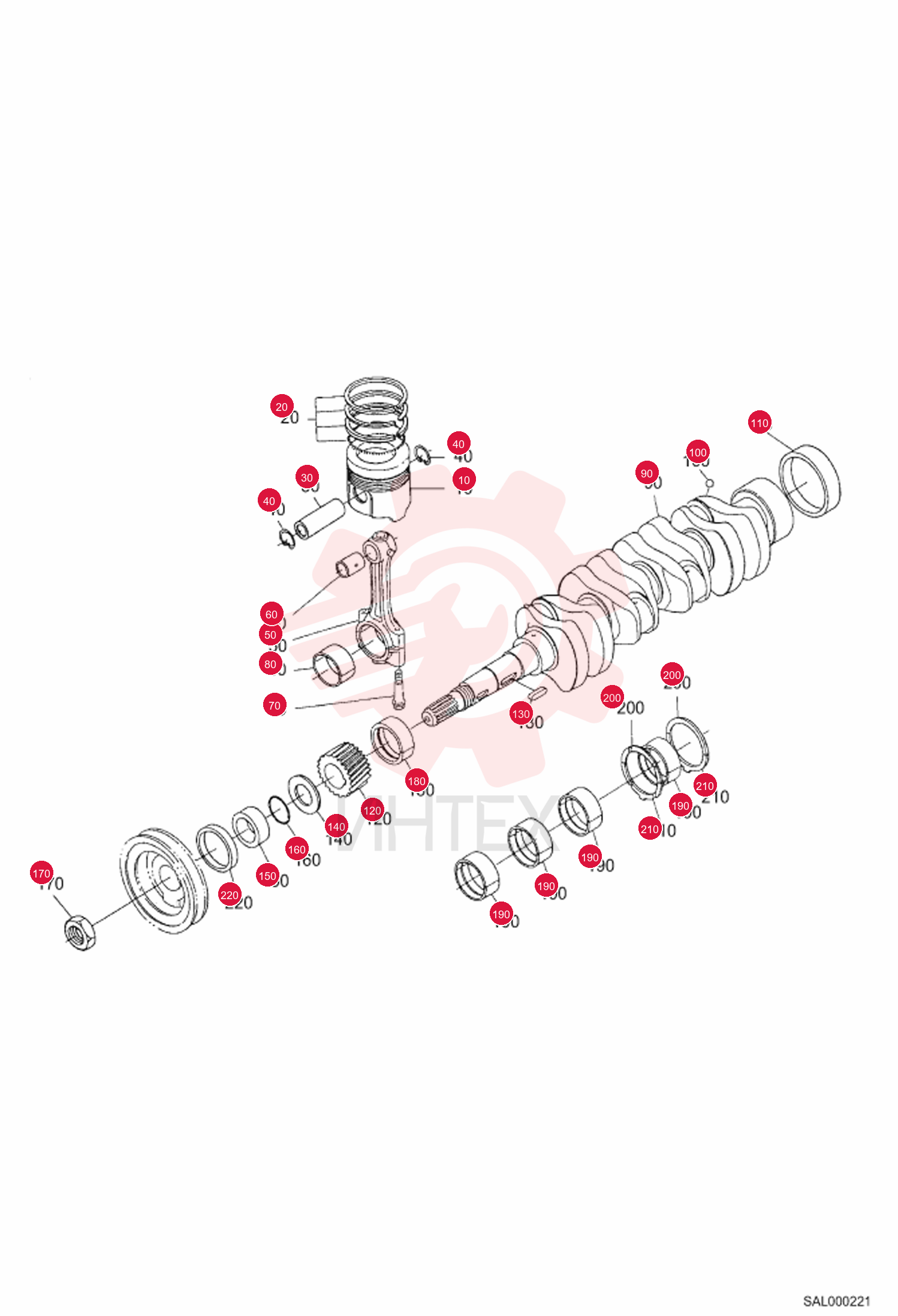 PISTON 6689540