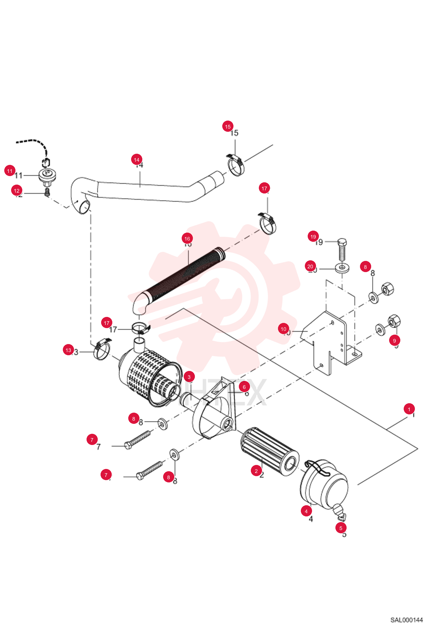 AIR FILTER 5501660750 (2)