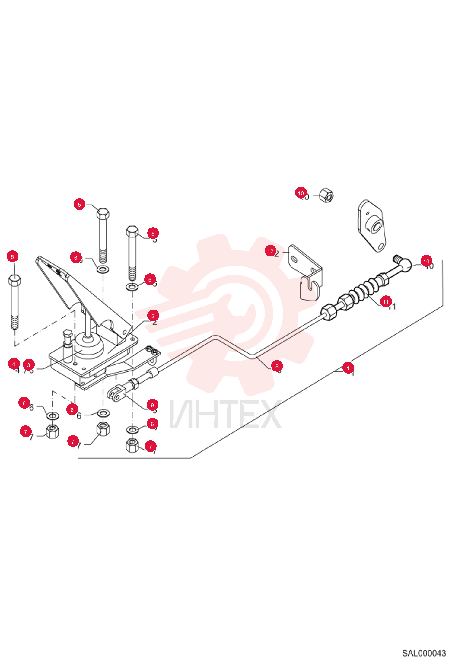 PEDAL, ACCELERATOR 5692657875 (2)