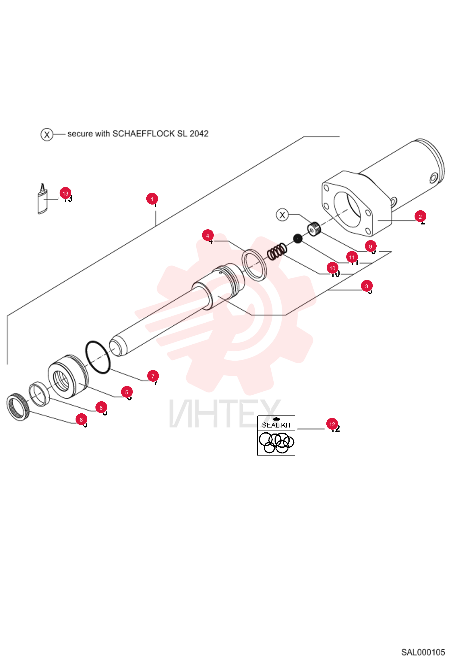 CYLINDER, HYD 6502116100 (1)