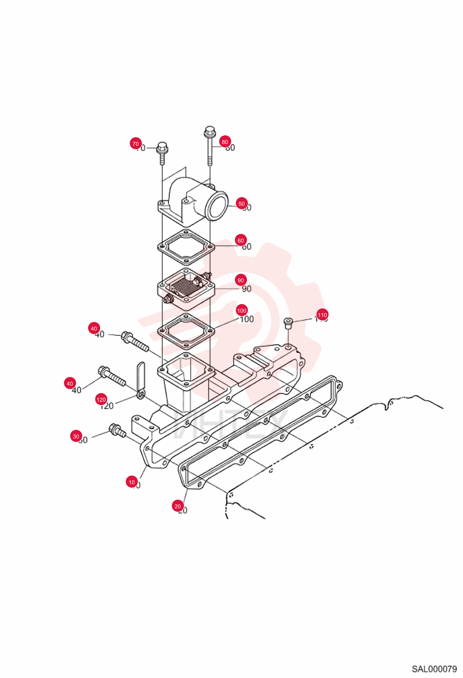 MANIFOLD, INTAKE 6689303