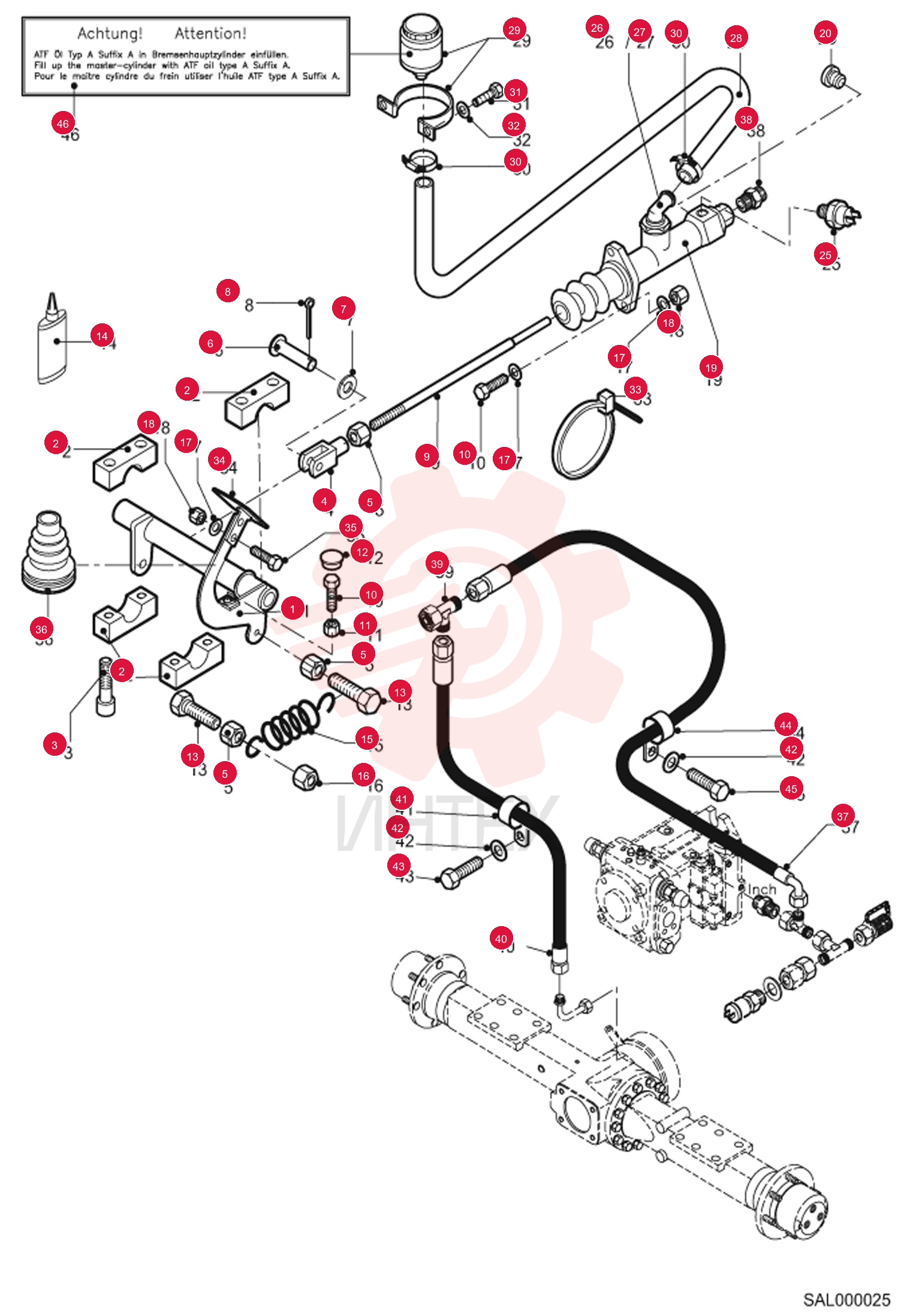 PEDAL, BRAKE 6451028002 (1)