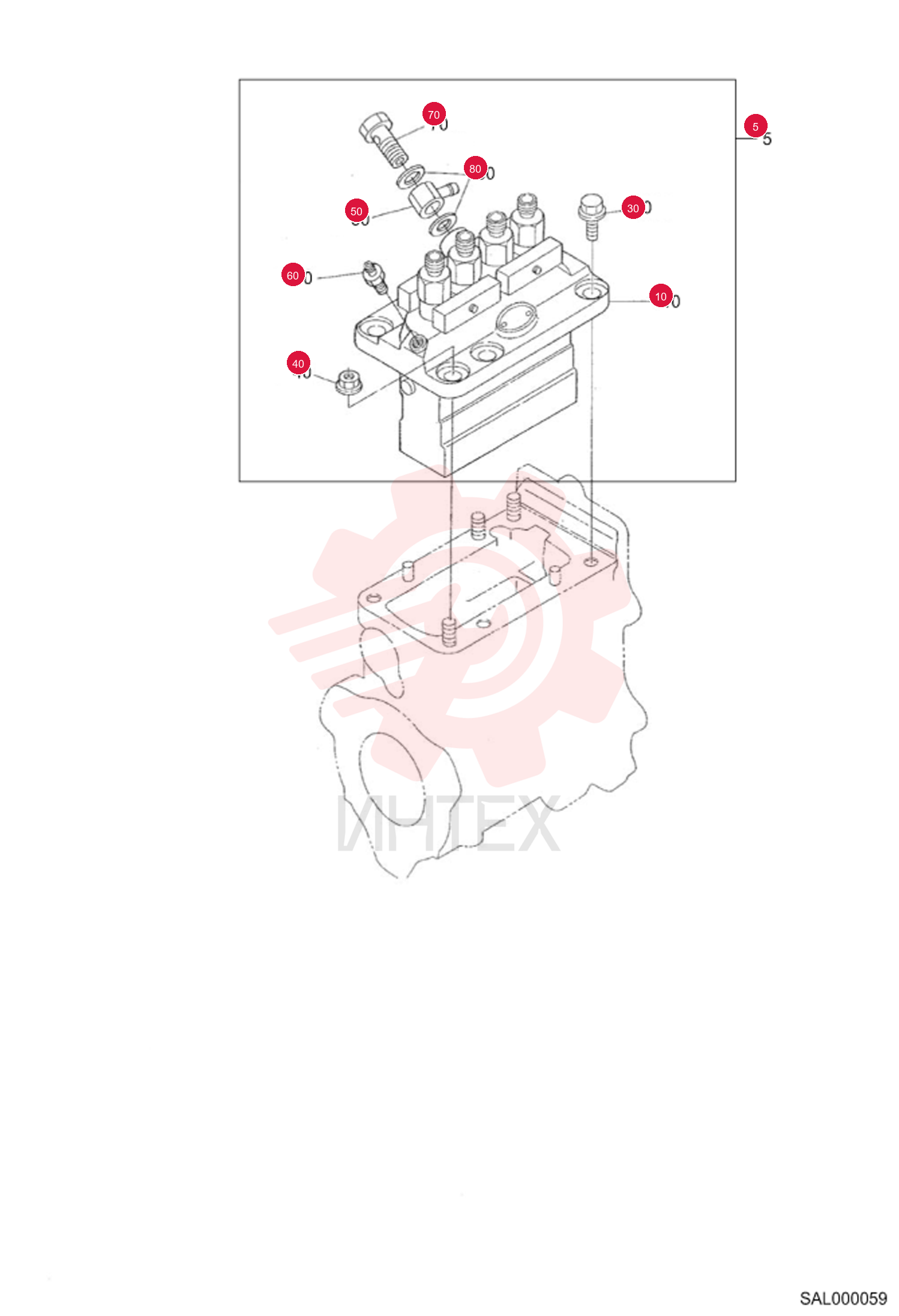 PUMP, FUEL INJ UNIT 6689307