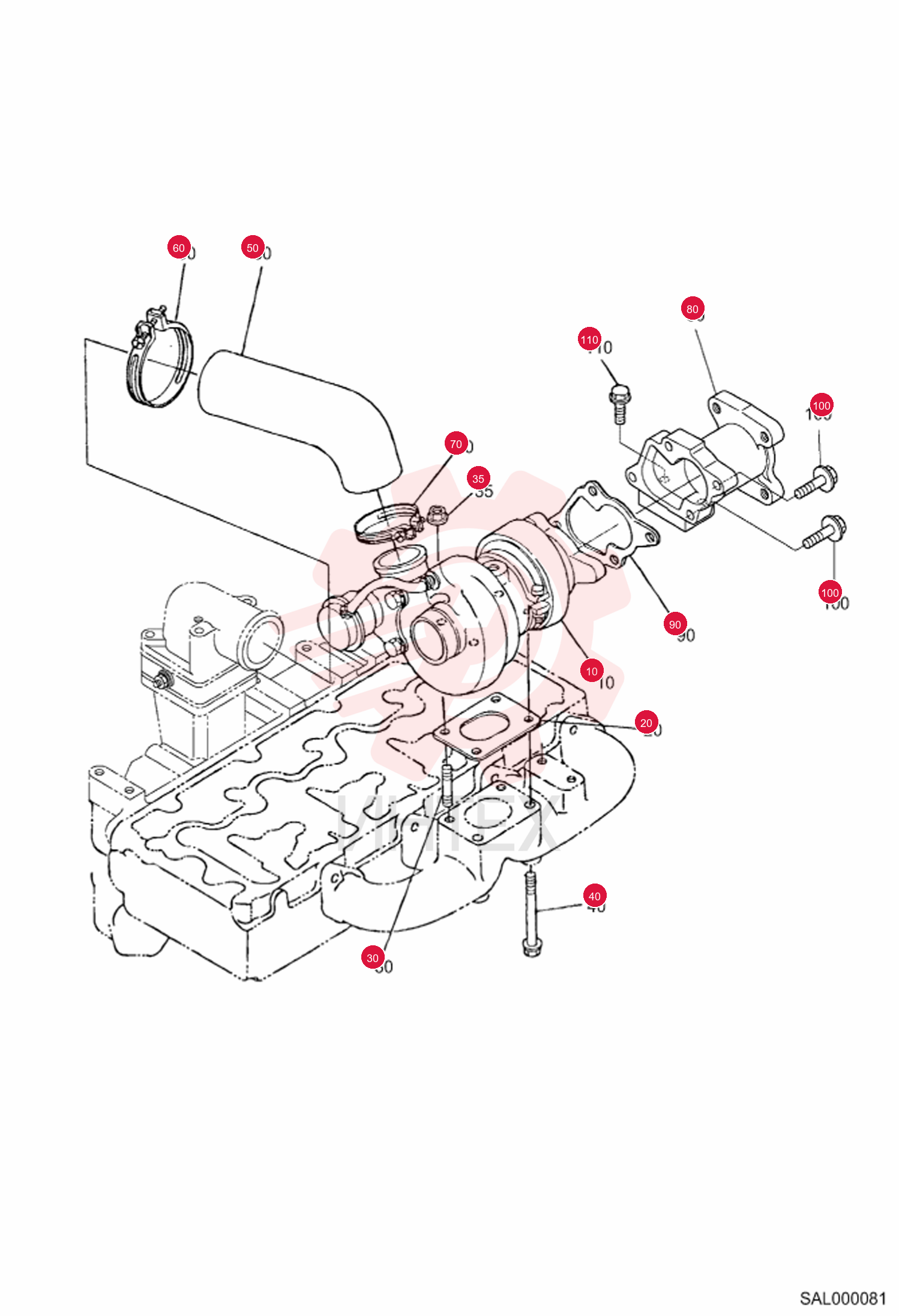 TURBOCHARGER 6689305