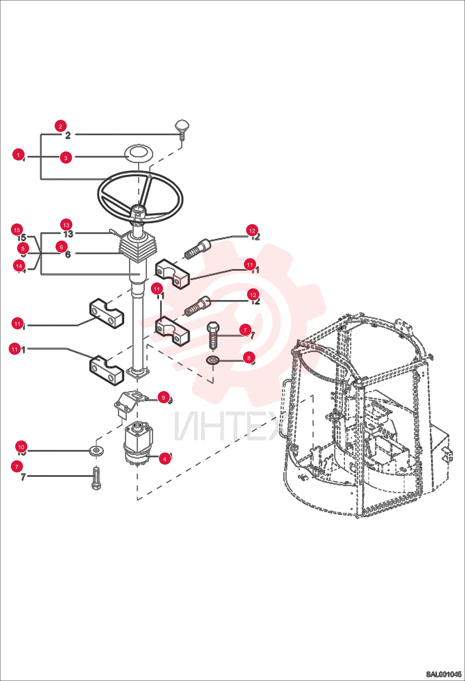 WHEEL, STRG 5551700010 (2)