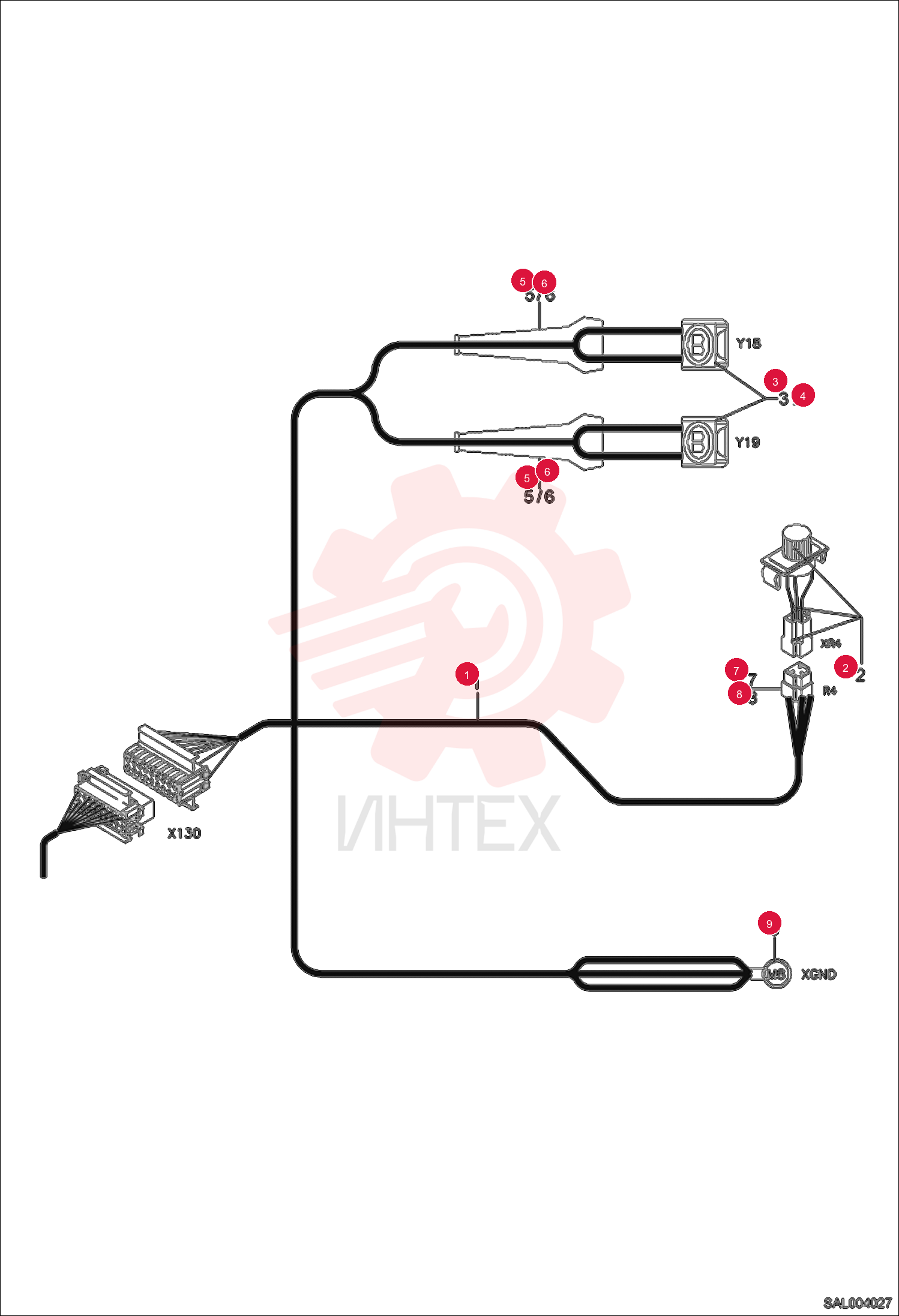 WIRE HARNESS 6453217010