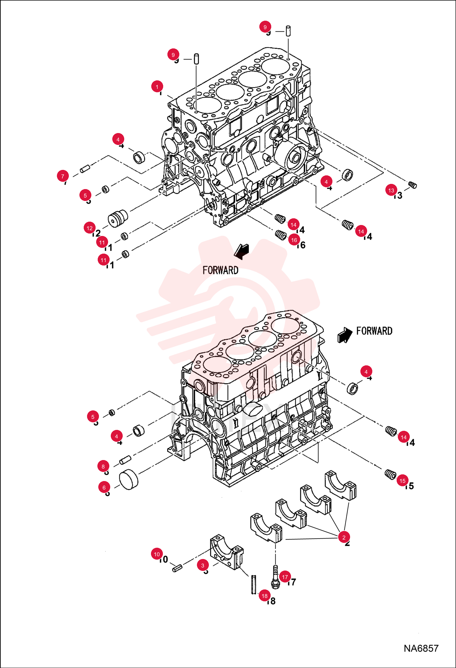 BLOCK ENGINE 7026338