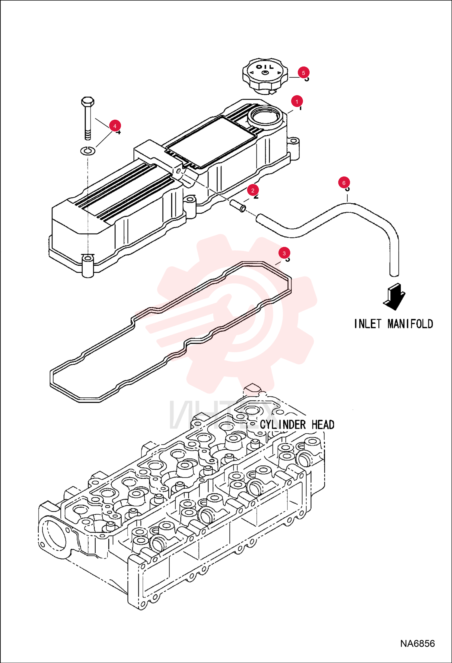 COVER, HEAD CYL ENG 7026324