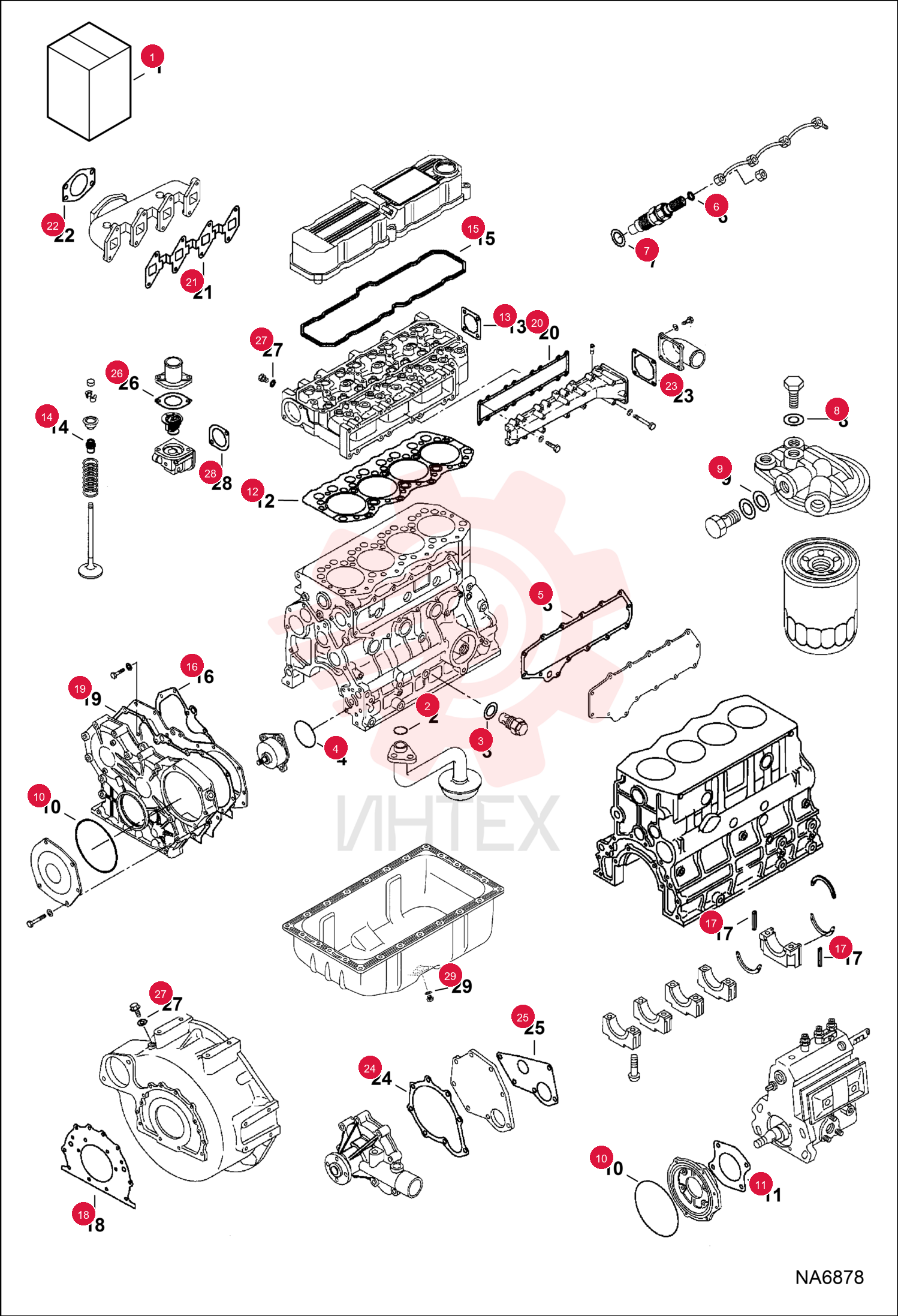 KIT, GASKET 7026435