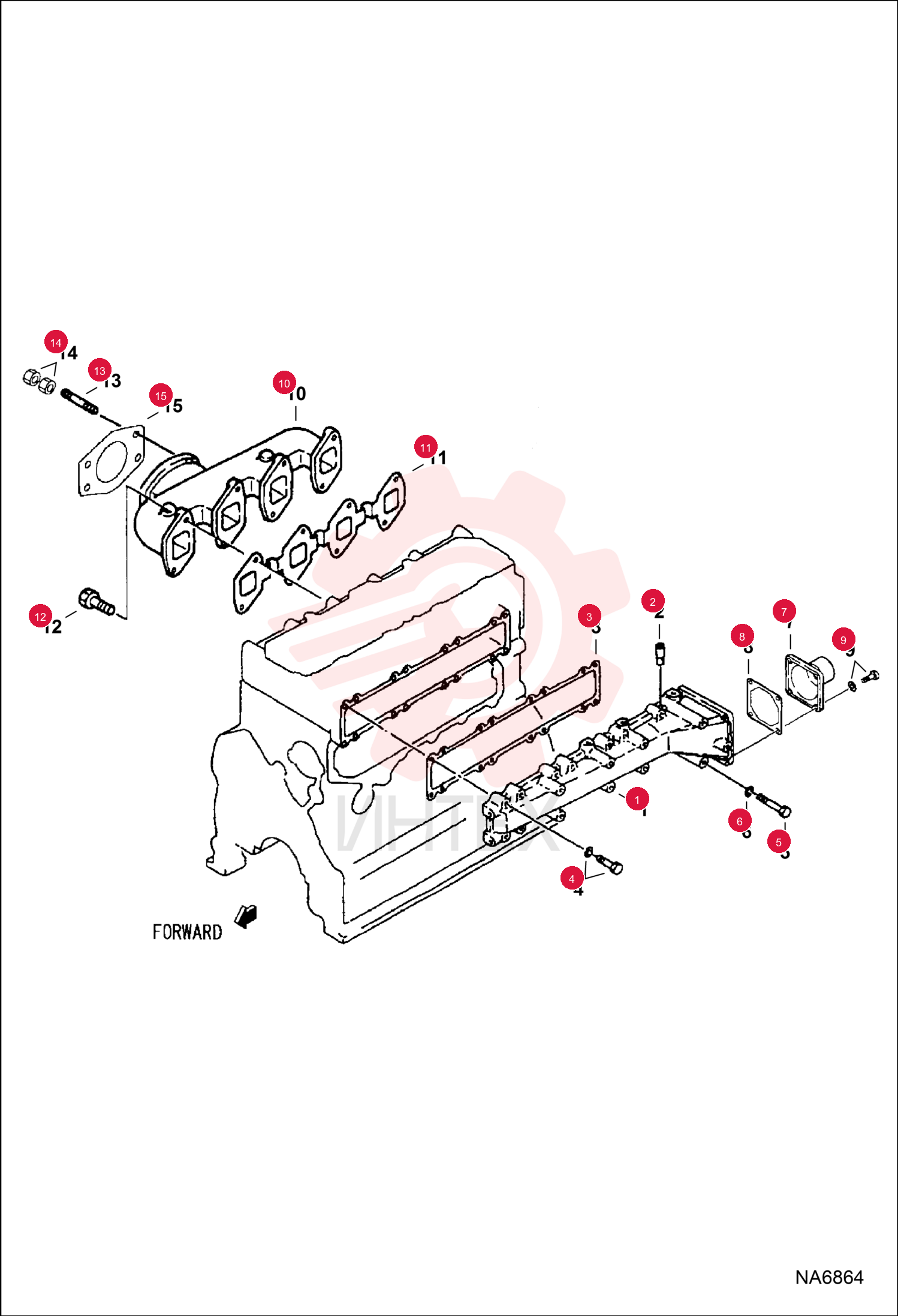 MANIFOLD, INTAKE 7026377
