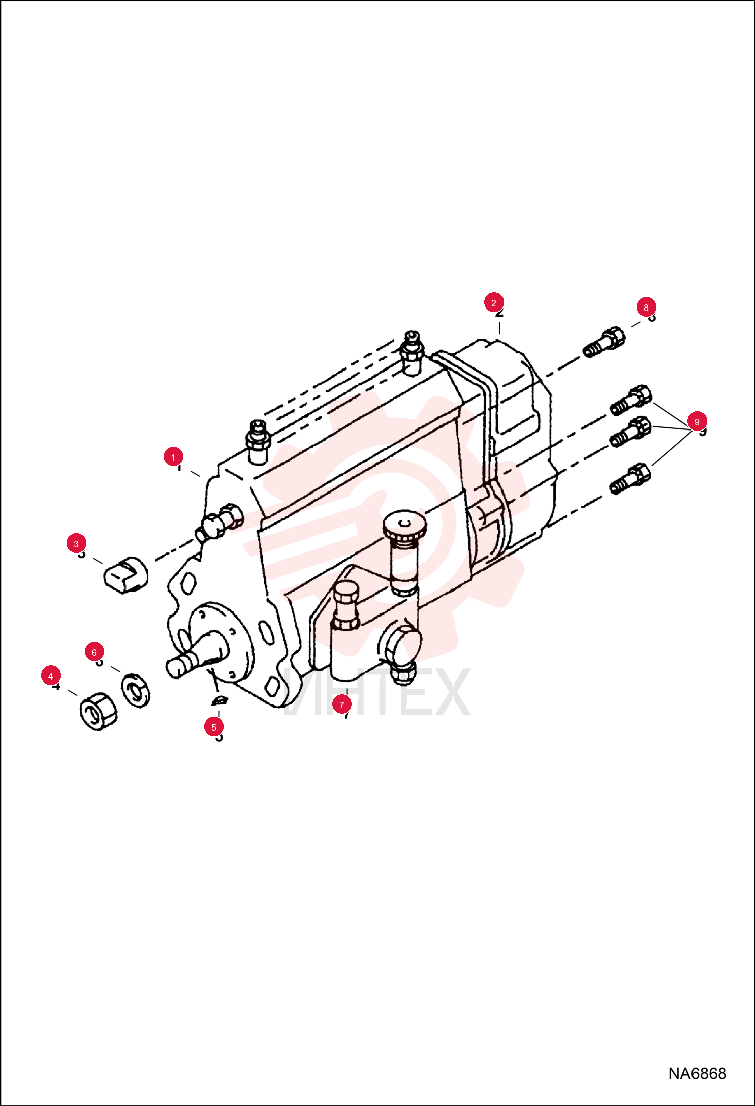PUMP, FUEL INJ 7026423