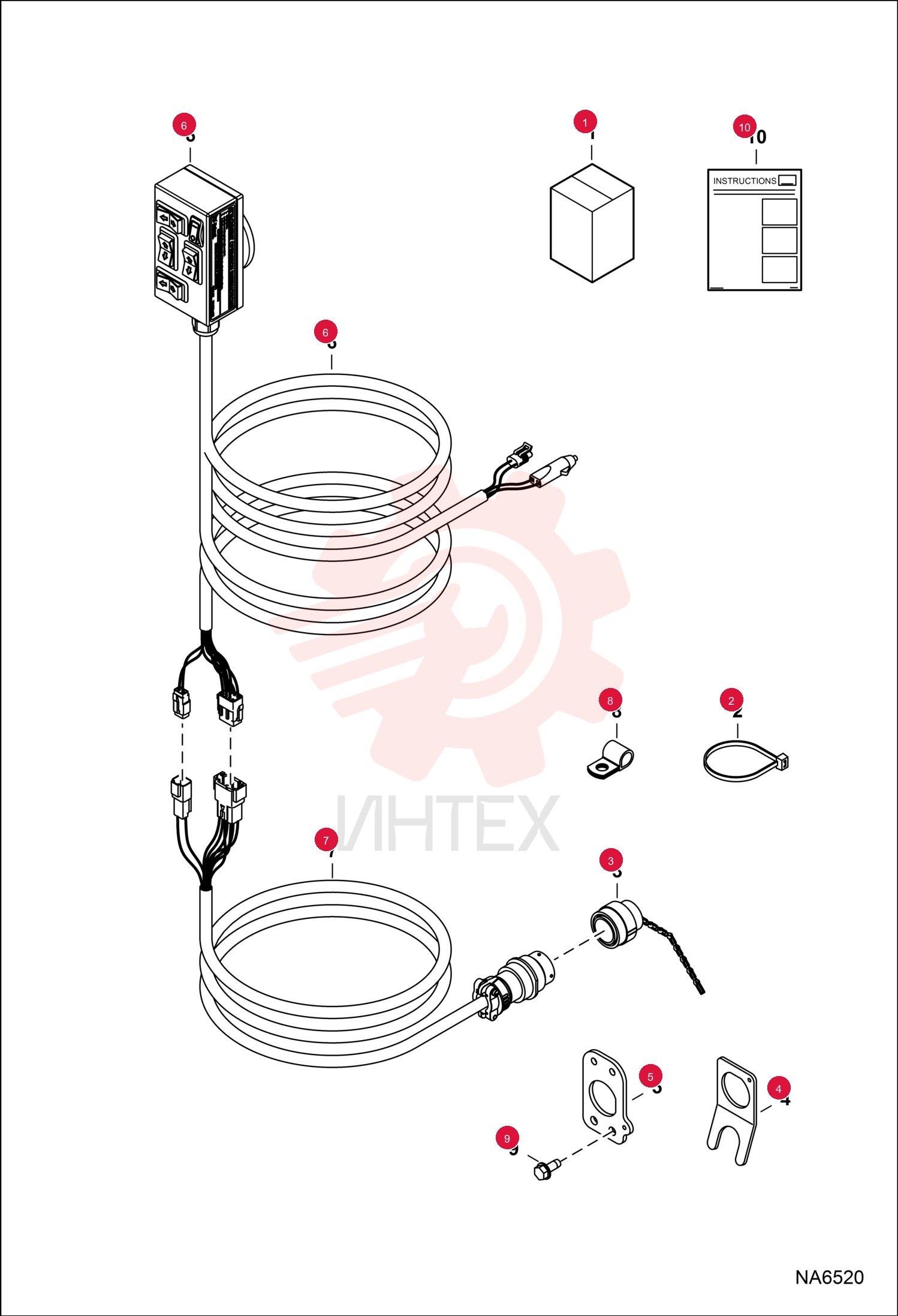 KIT, ATTACH ELEC PLUS 7214742