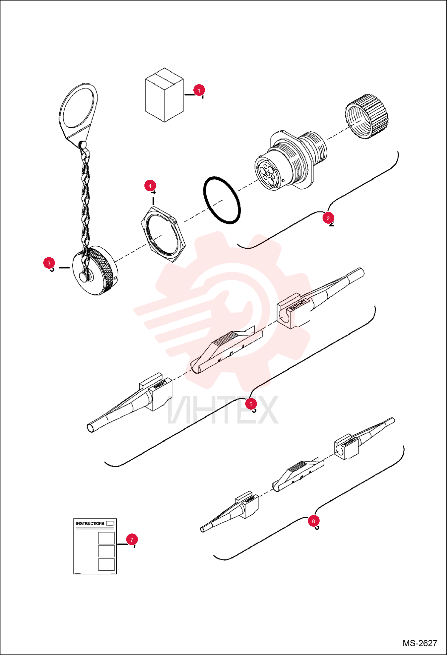 KIT, ELECTRICAL CONNECTOR 6727176