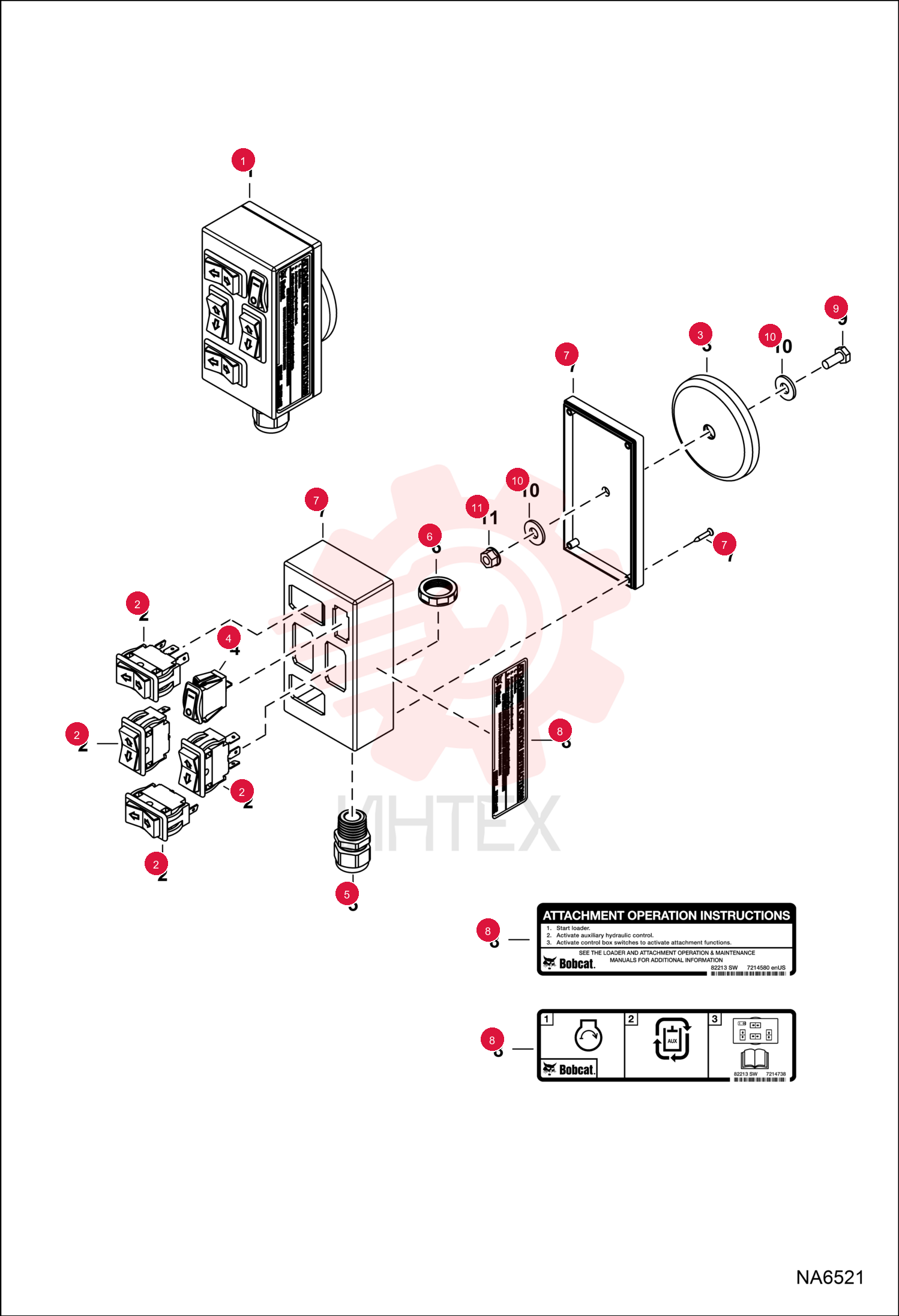 SWITCH ATTACHMENT 6680948