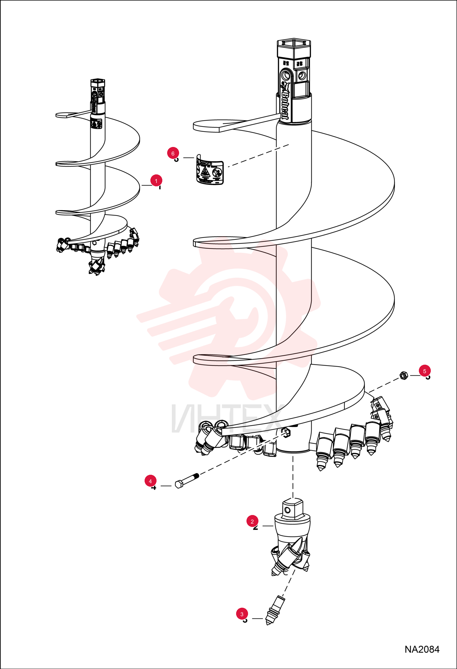 AUGER, BIT ROCK 20" 7169670 (1)