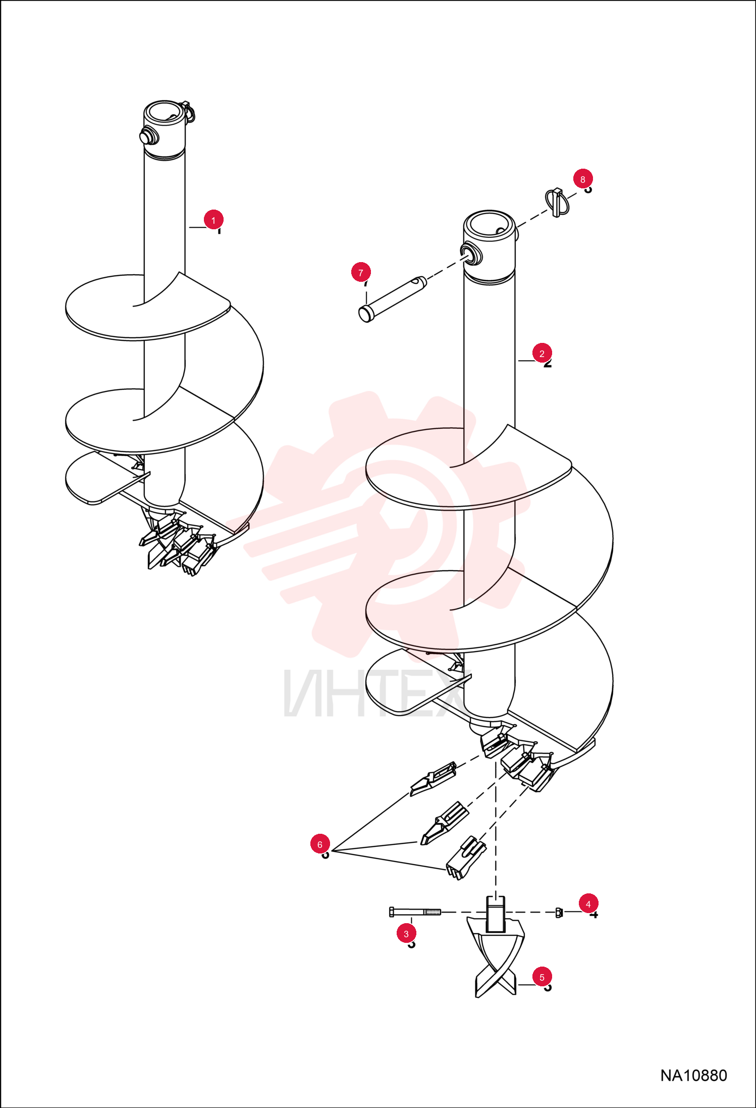 BIT, AUGER 7276916