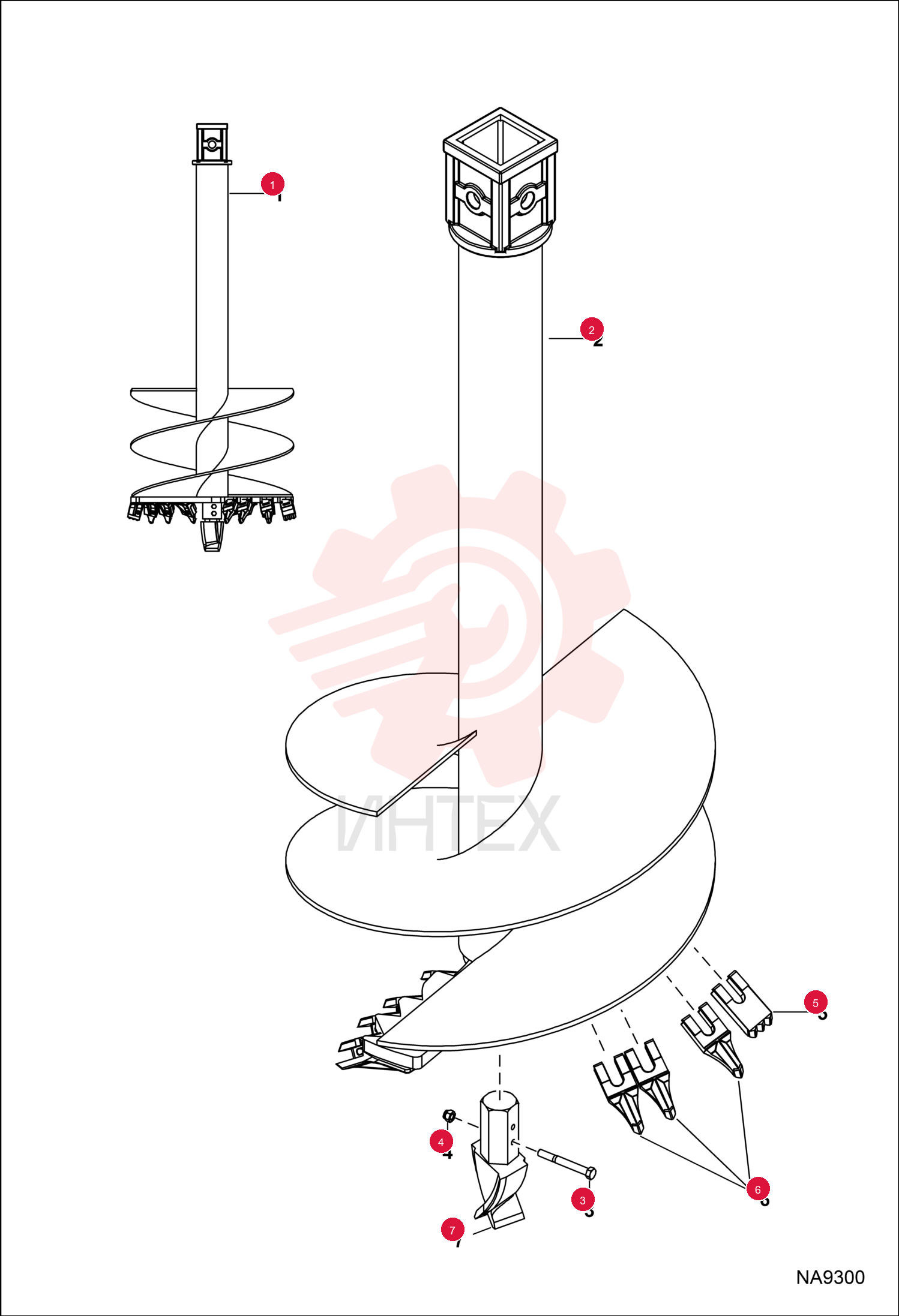 BIT, AUGER 7242416
