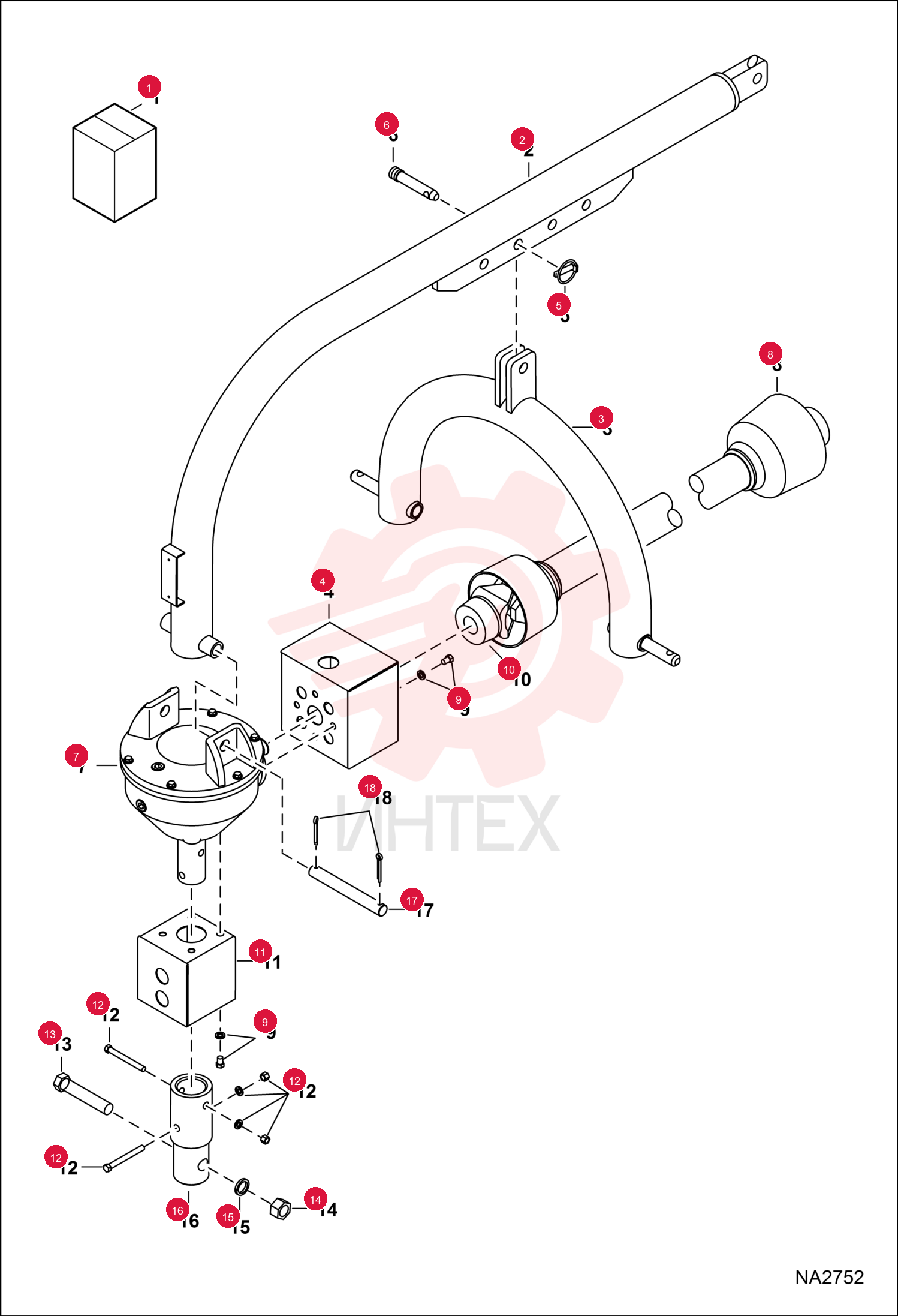 BOOM, AUGER 7017324