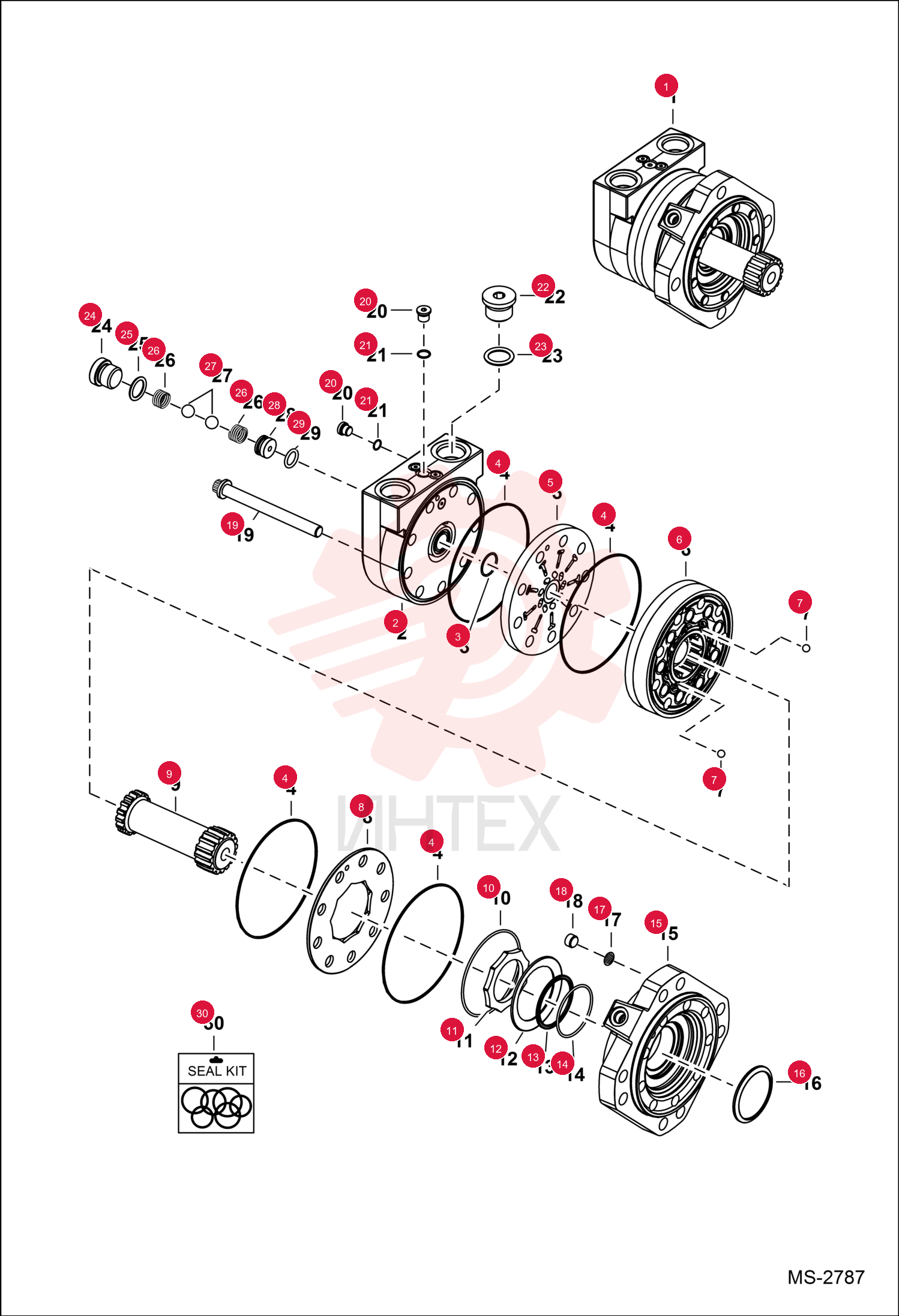 MOTOR, AUGER 7001055 (2)