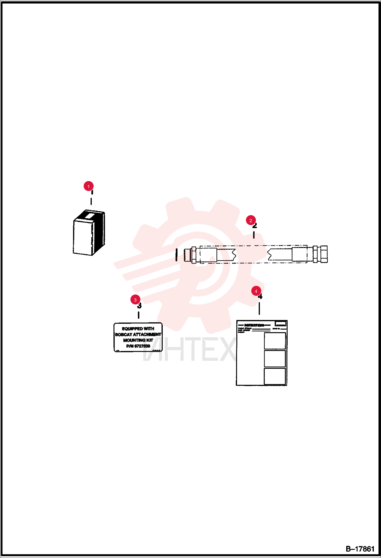 NH AUGER KIT 6727538
