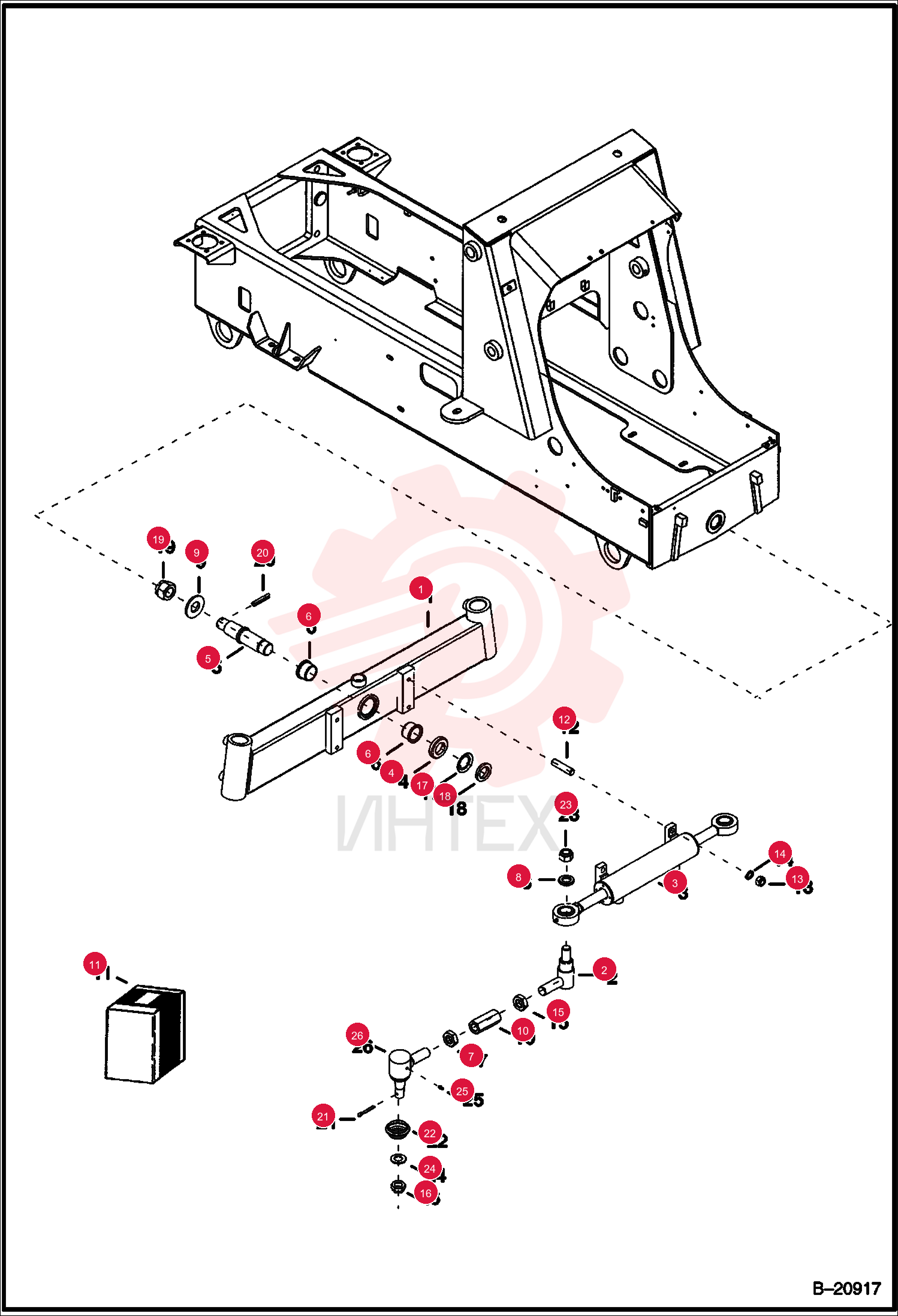 AXLE BODY W/A