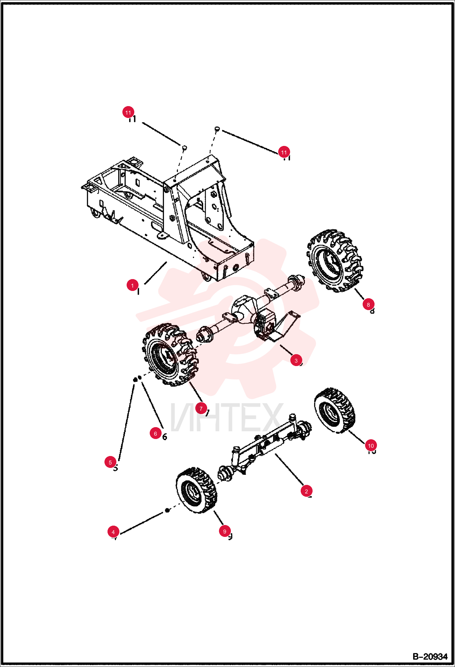 AXLE FRONT